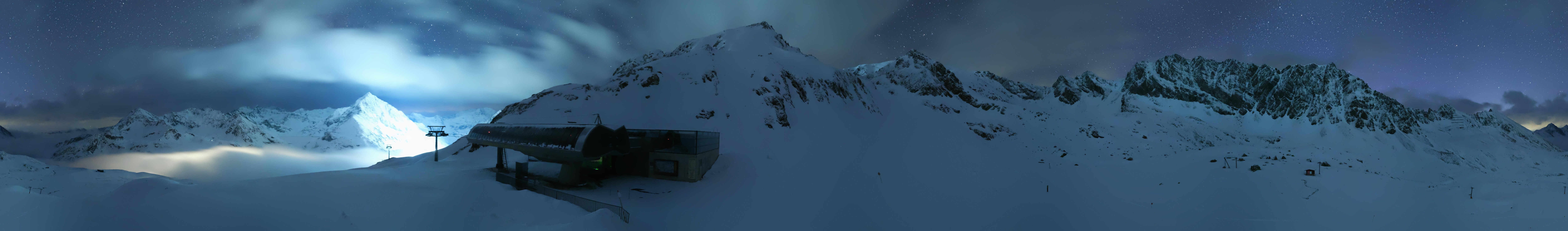 Archiv Foto Webcam Kaiserbahn in Kühtai