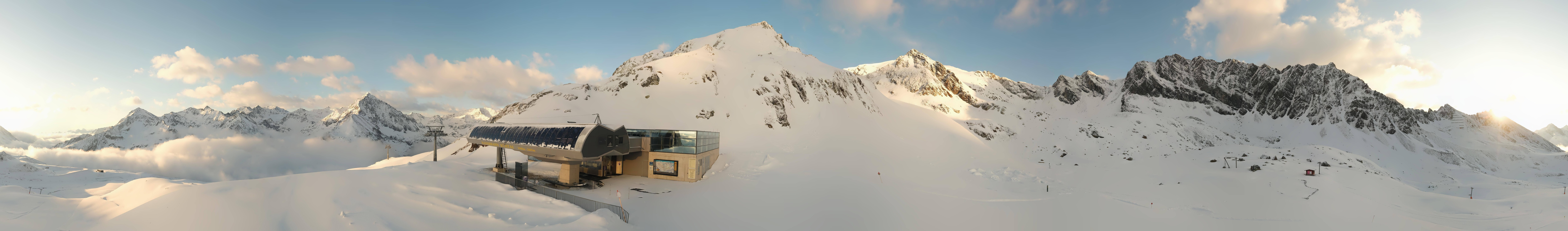 Archiv Foto Webcam Kaiserbahn in Kühtai