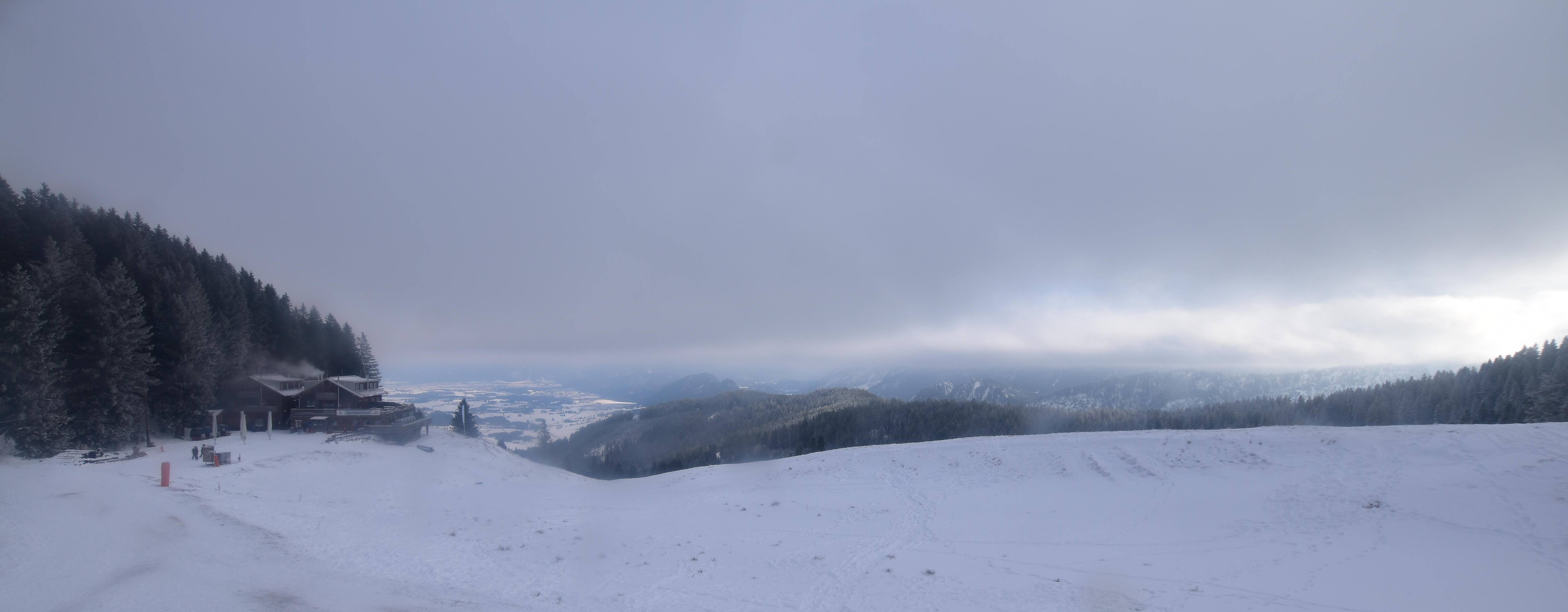 Archiv Foto Webcam Alpspitzbahn Nesselwang: Sportheim Böck