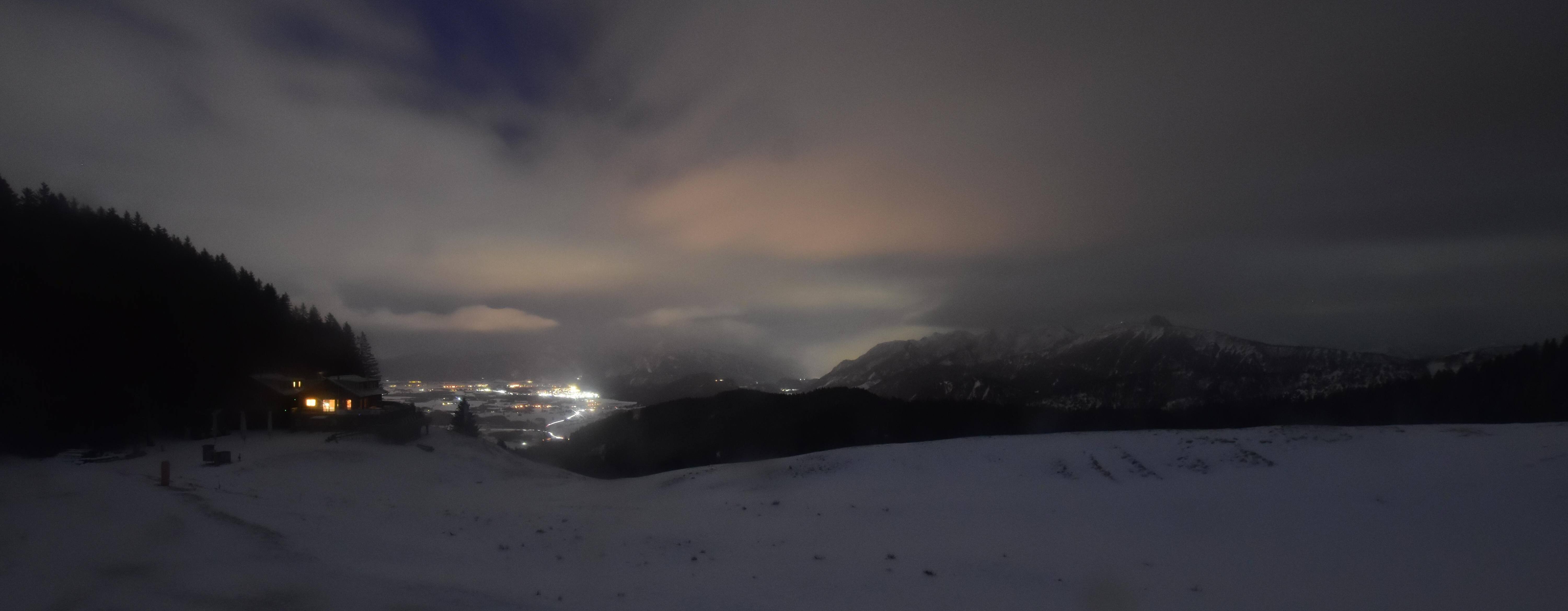 Archiv Foto Webcam Alpspitzbahn Nesselwang: Sportheim Böck