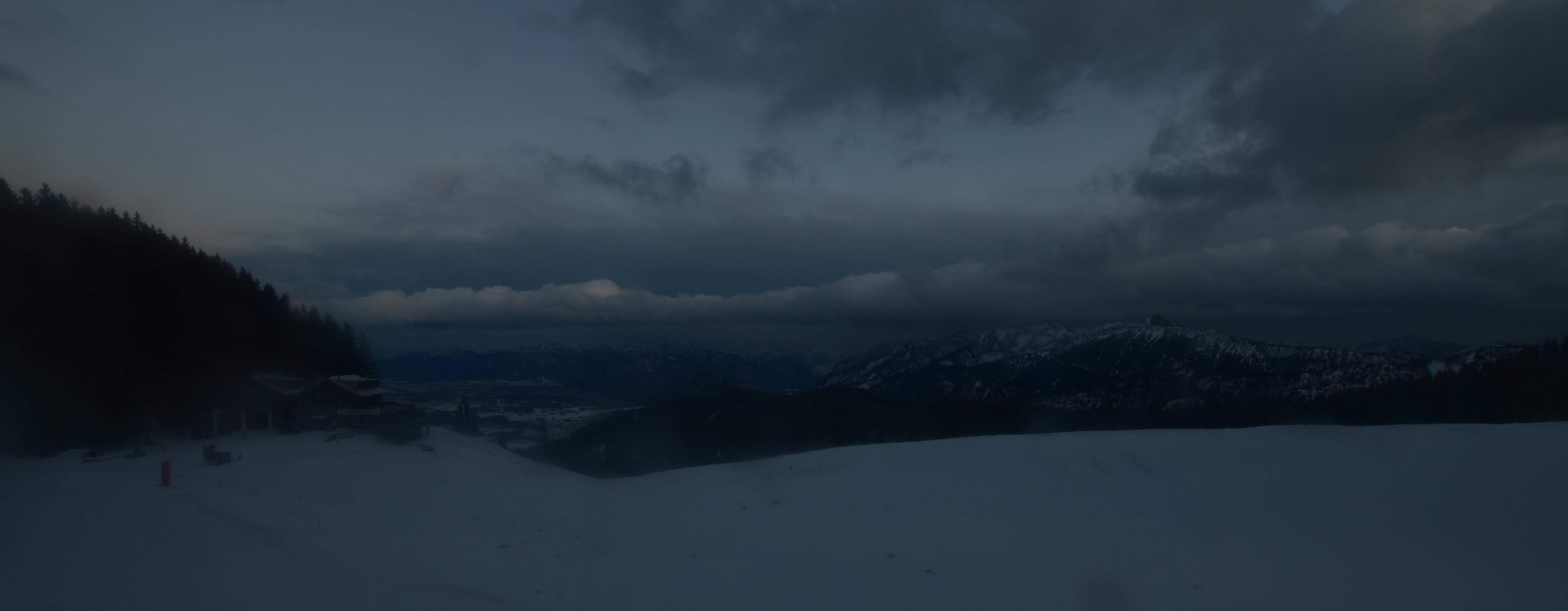 Archiv Foto Webcam Alpspitzbahn Nesselwang: Sportheim Böck