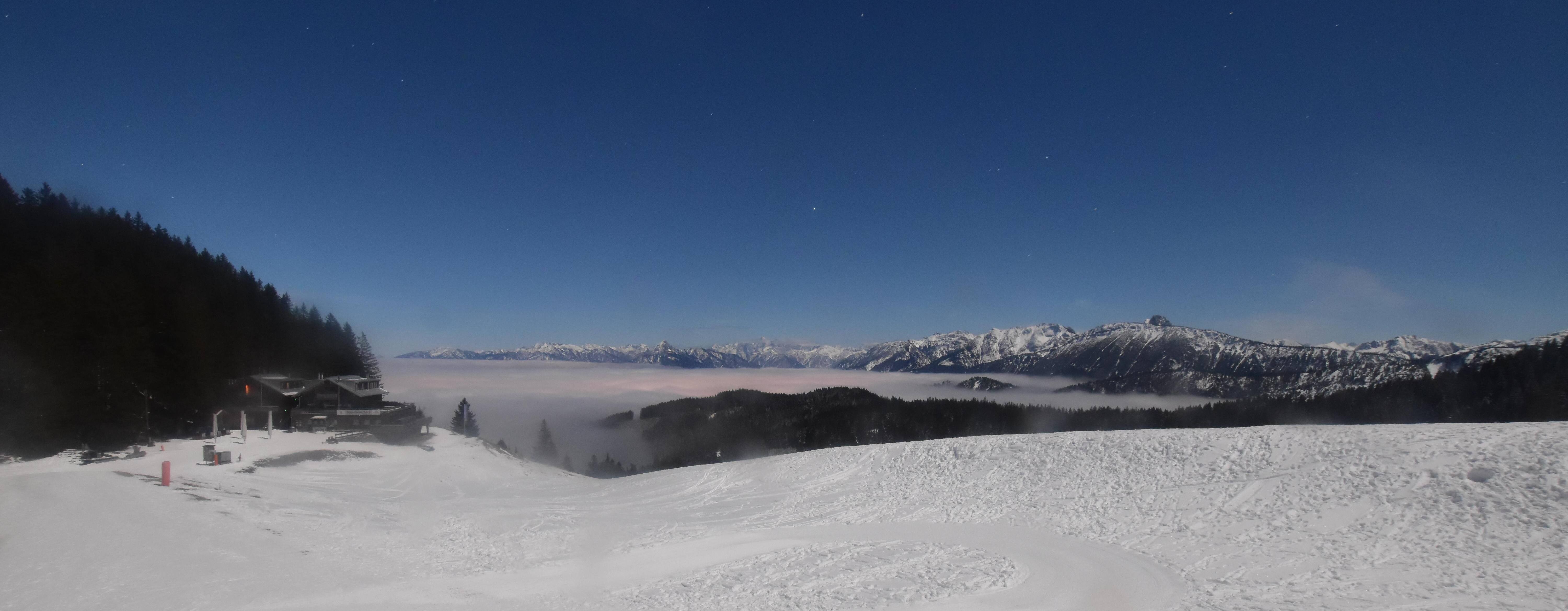 Archiv Foto Webcam Alpspitzbahn Nesselwang: Sportheim Böck