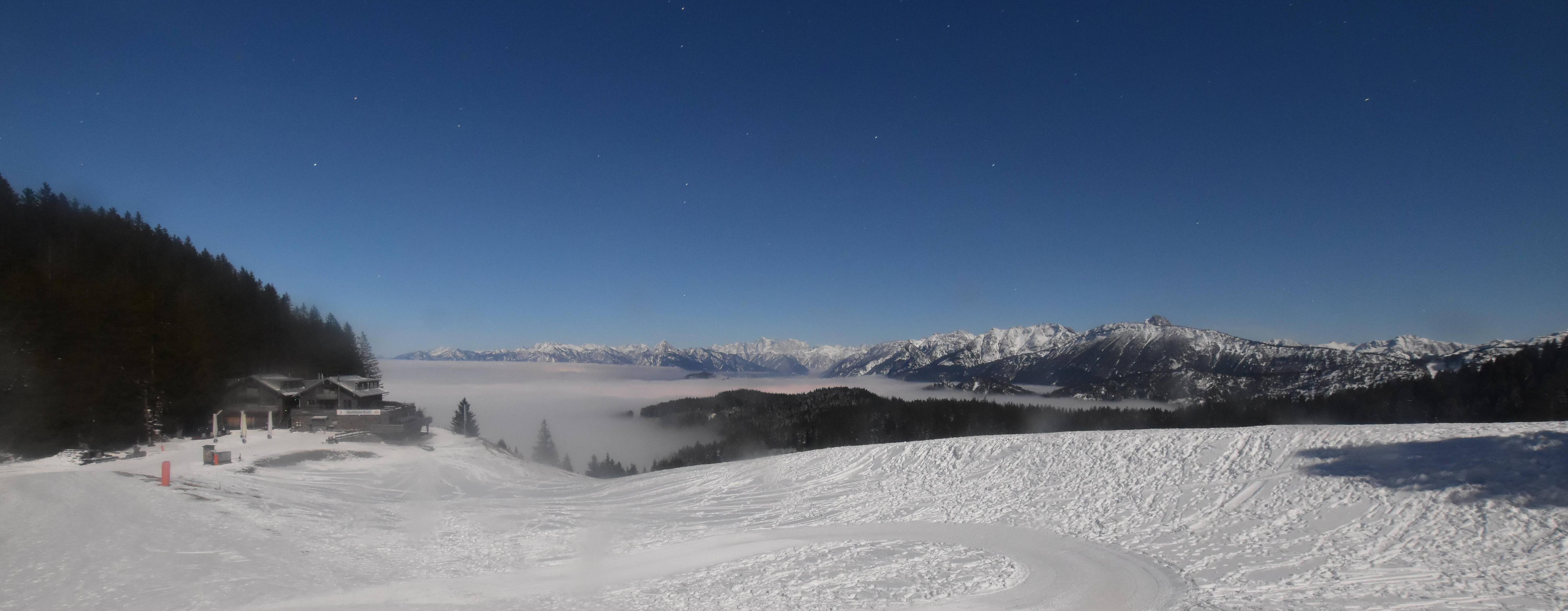 Archiv Foto Webcam Alpspitzbahn Nesselwang: Sportheim Böck