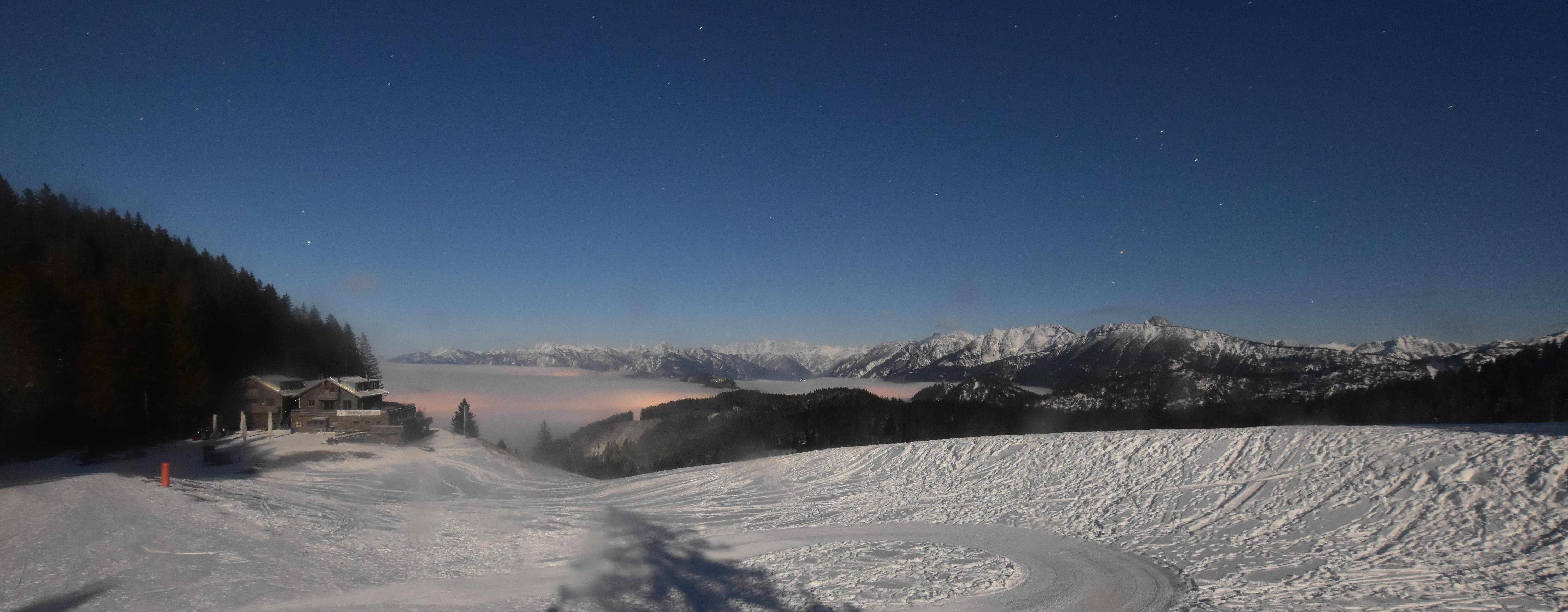 Archiv Foto Webcam Alpspitzbahn Nesselwang: Sportheim Böck