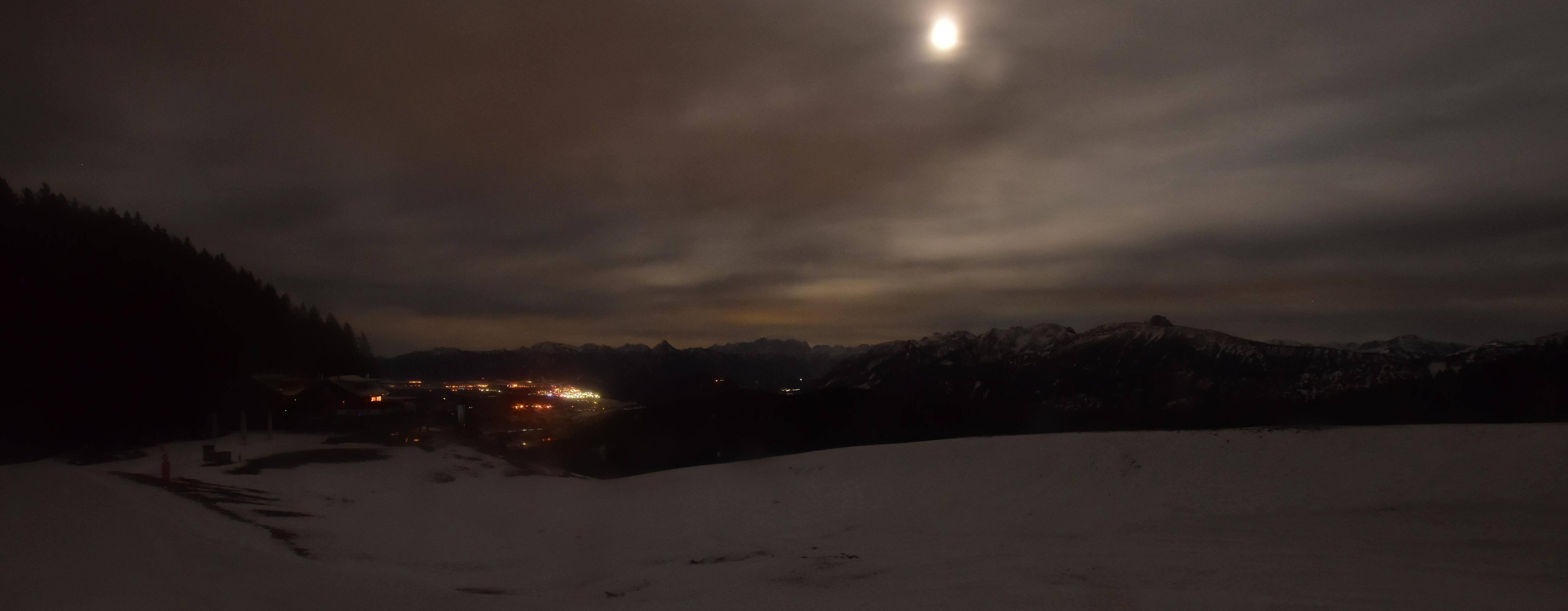 Archiv Foto Webcam Alpspitzbahn Nesselwang: Sportheim Böck