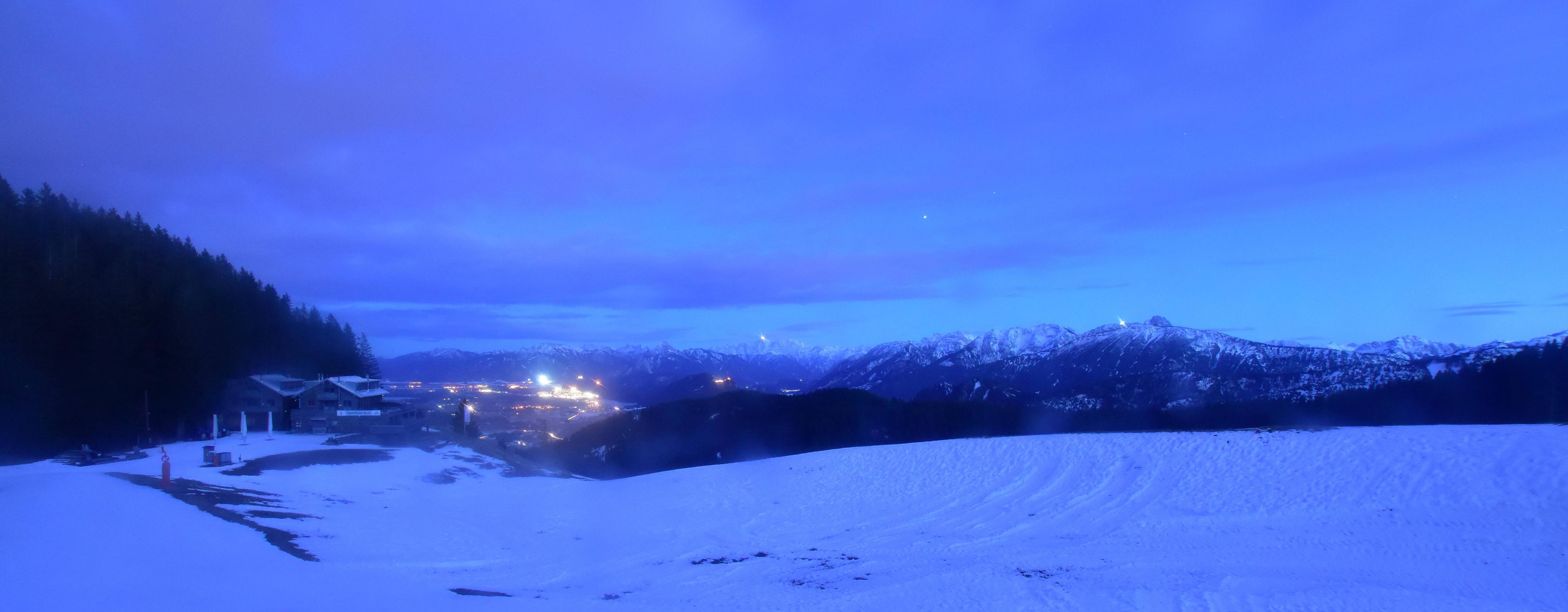 Archiv Foto Webcam Alpspitzbahn Nesselwang: Sportheim Böck
