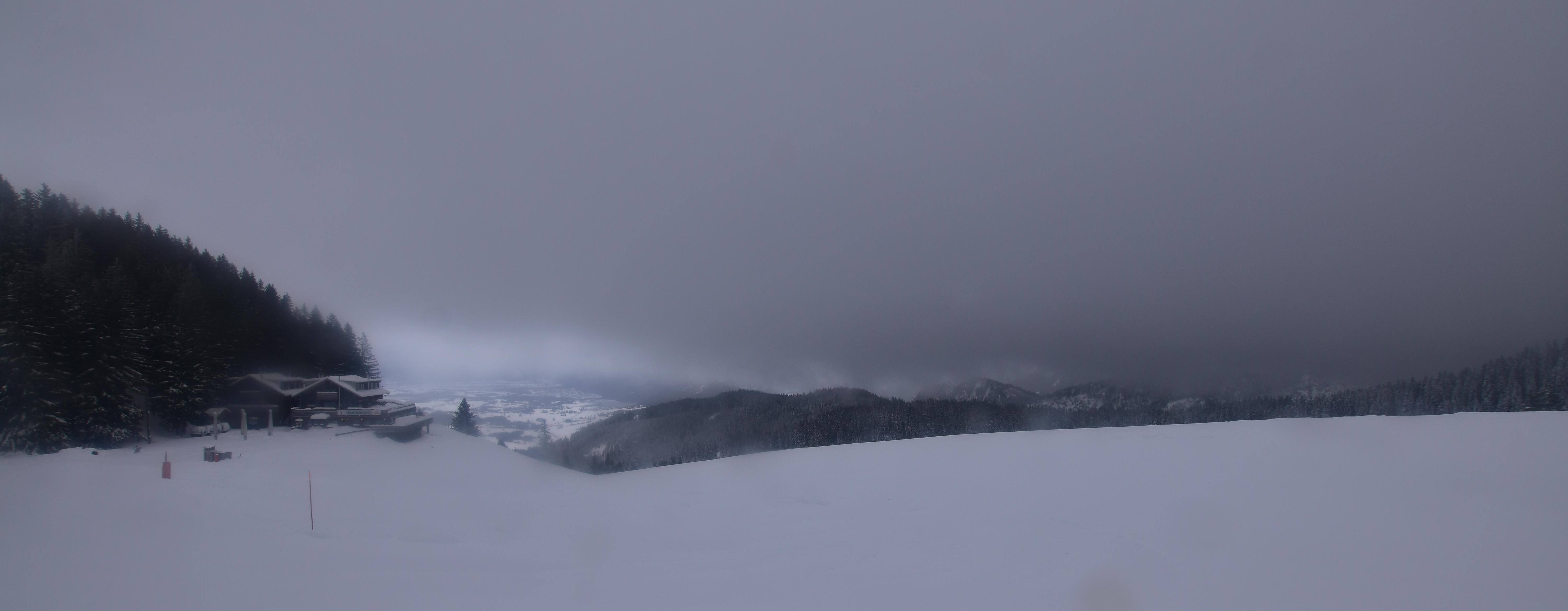 Archiv Foto Webcam Alpspitzbahn Nesselwang: Sportheim Böck