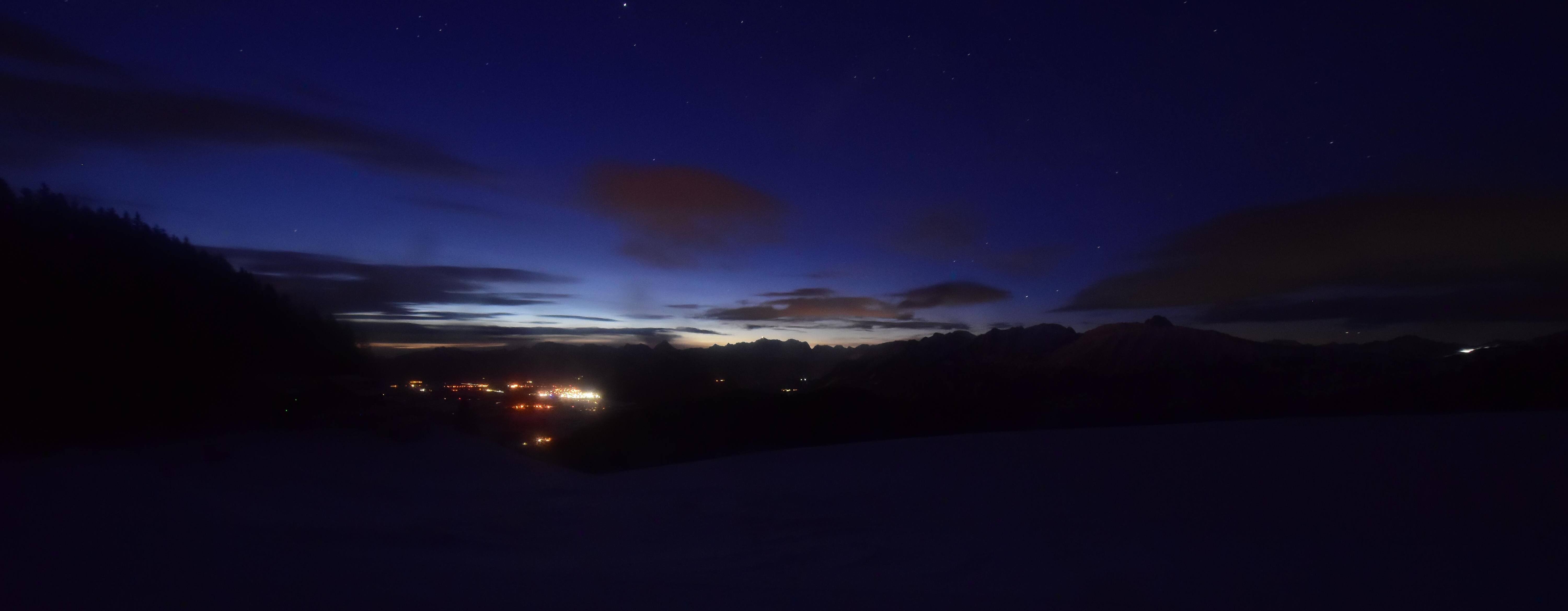 Archiv Foto Webcam Alpspitzbahn Nesselwang: Sportheim Böck