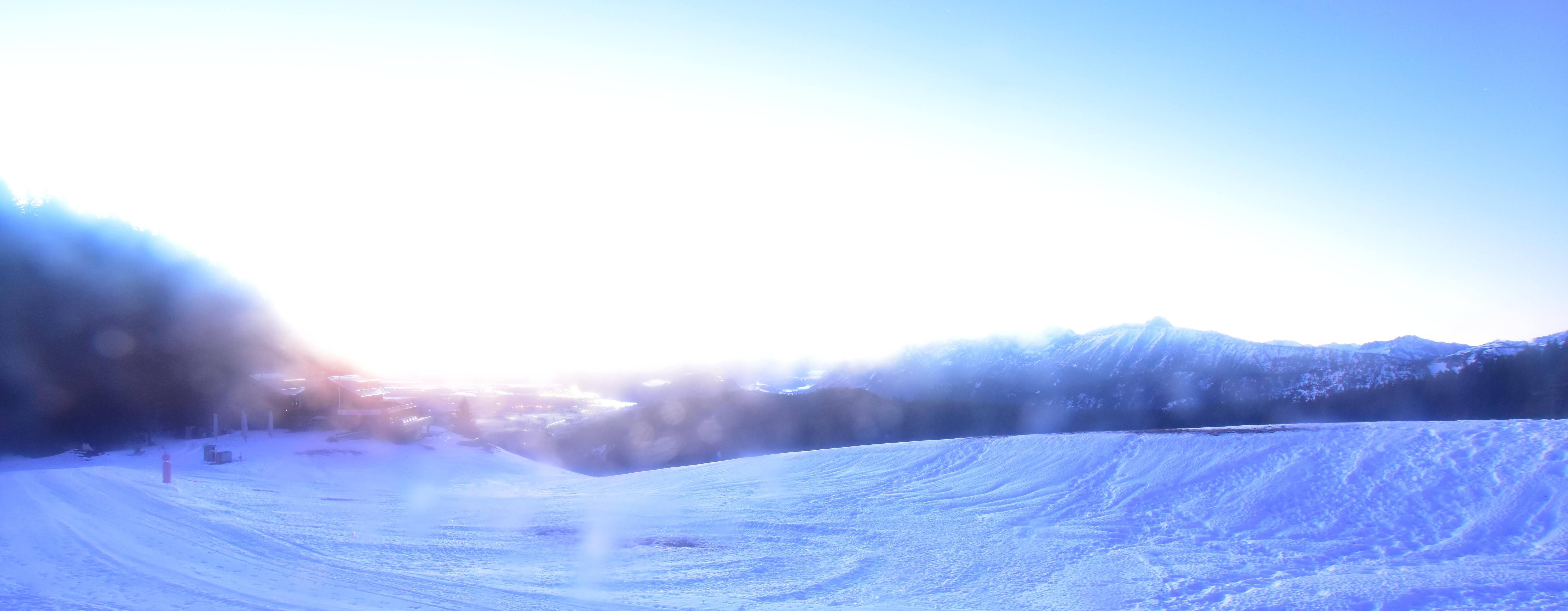 Archiv Foto Webcam Alpspitzbahn Nesselwang: Sportheim Böck