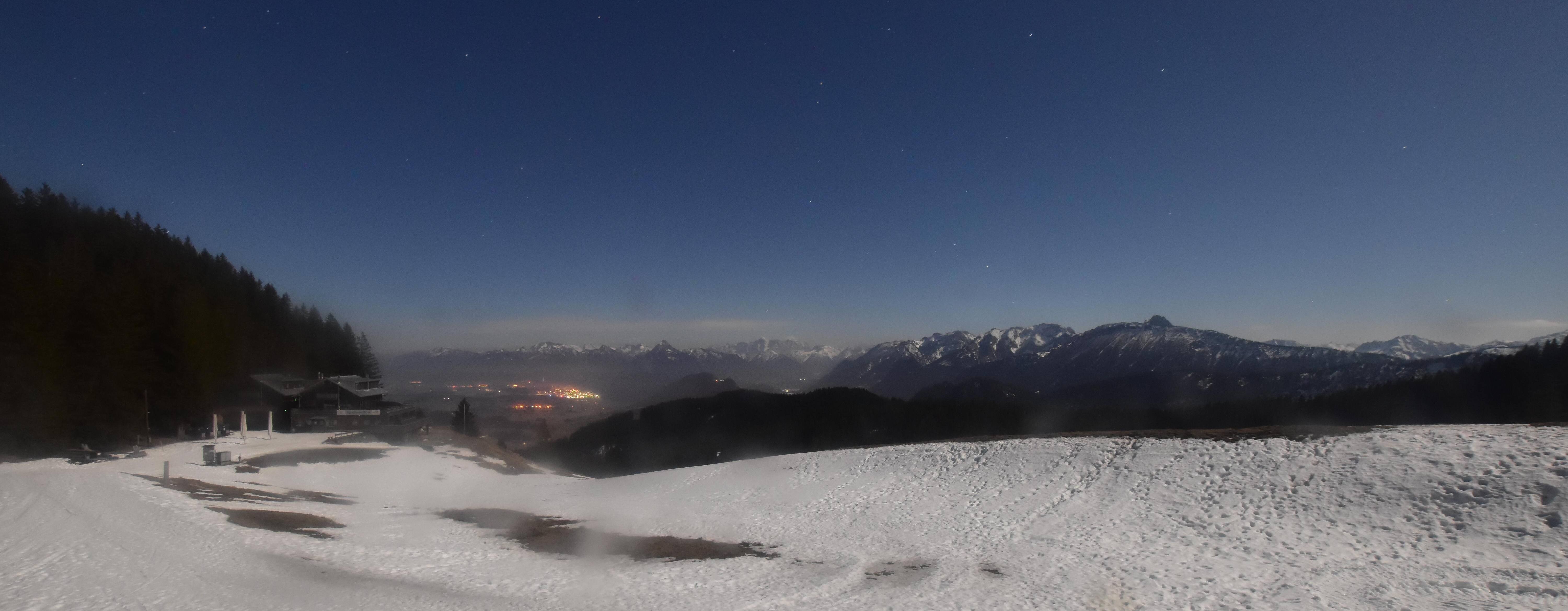 Archiv Foto Webcam Alpspitzbahn Nesselwang: Sportheim Böck