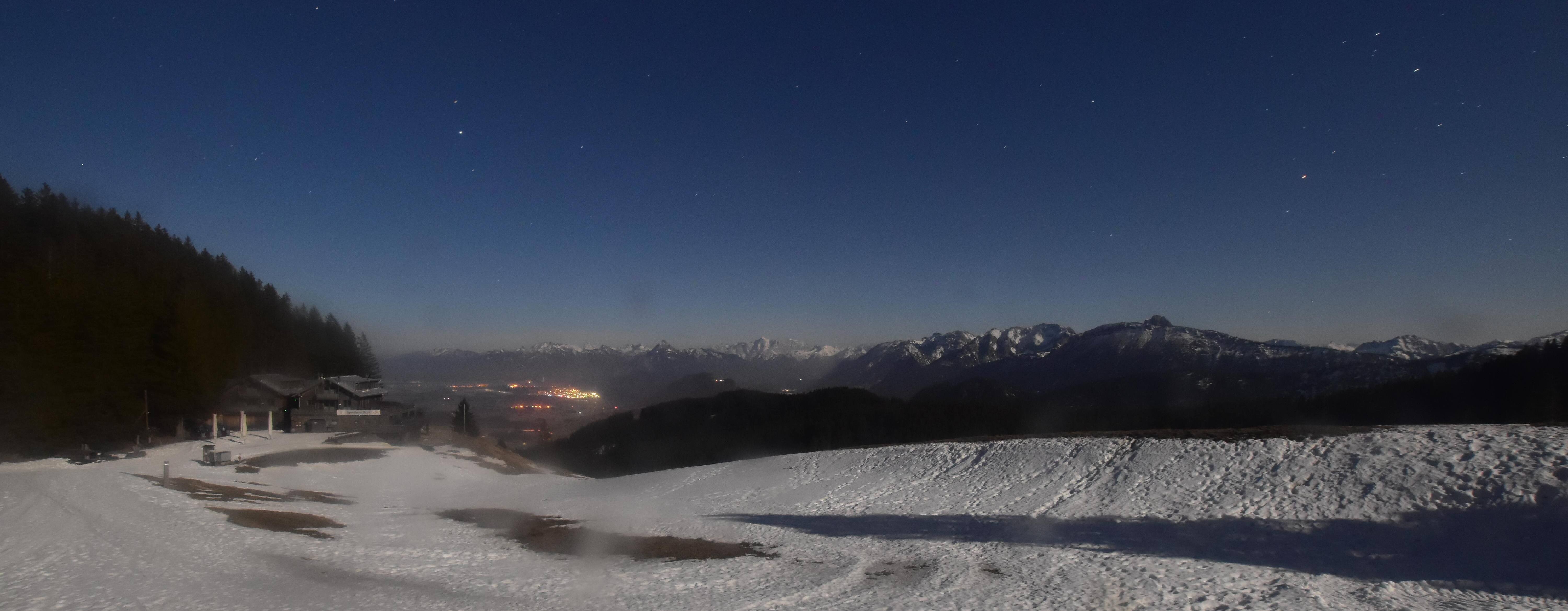 Archiv Foto Webcam Alpspitzbahn Nesselwang: Sportheim Böck