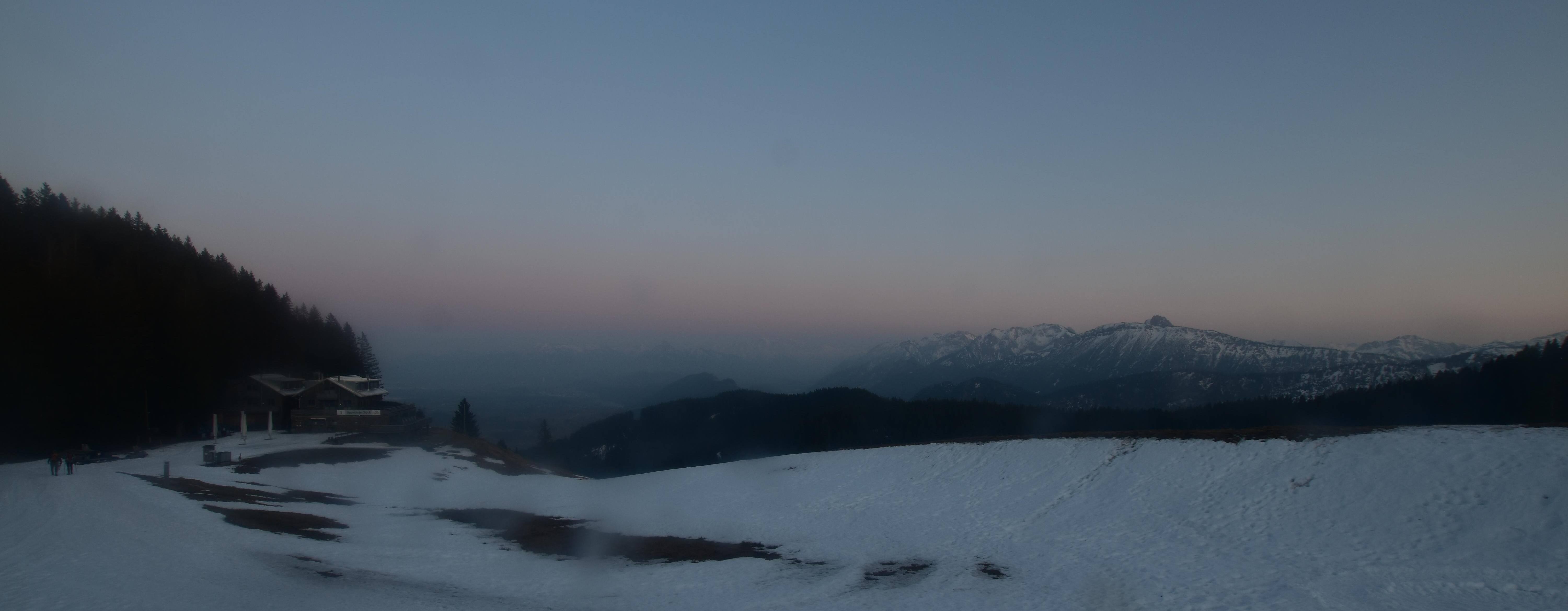 Archiv Foto Webcam Alpspitzbahn Nesselwang: Sportheim Böck