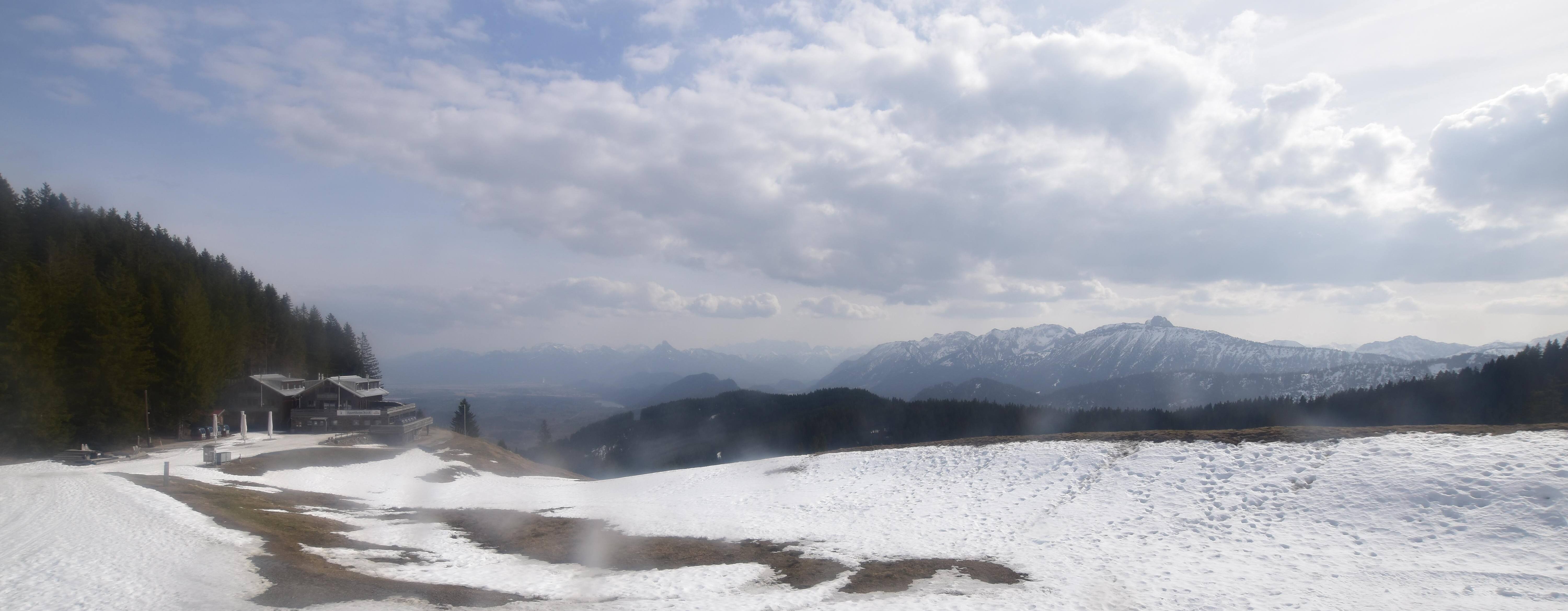 Archiv Foto Webcam Alpspitzbahn Nesselwang: Sportheim Böck
