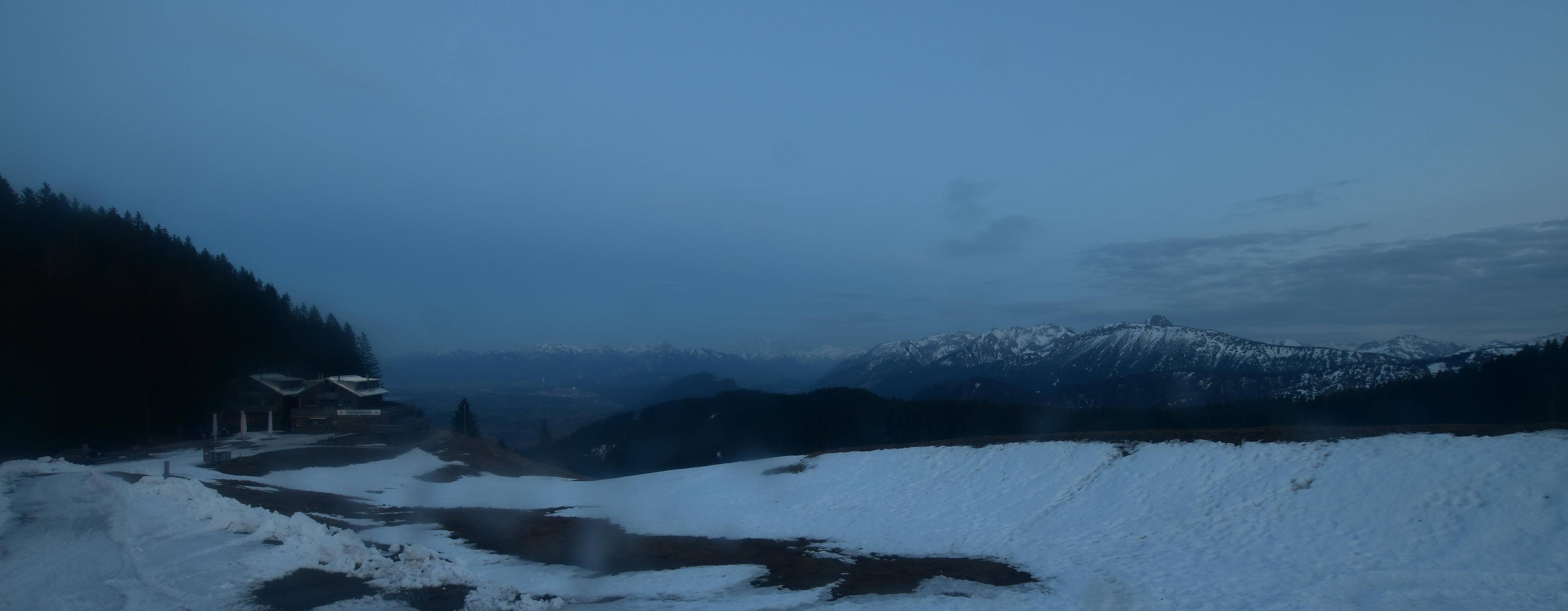 Archiv Foto Webcam Alpspitzbahn Nesselwang: Sportheim Böck