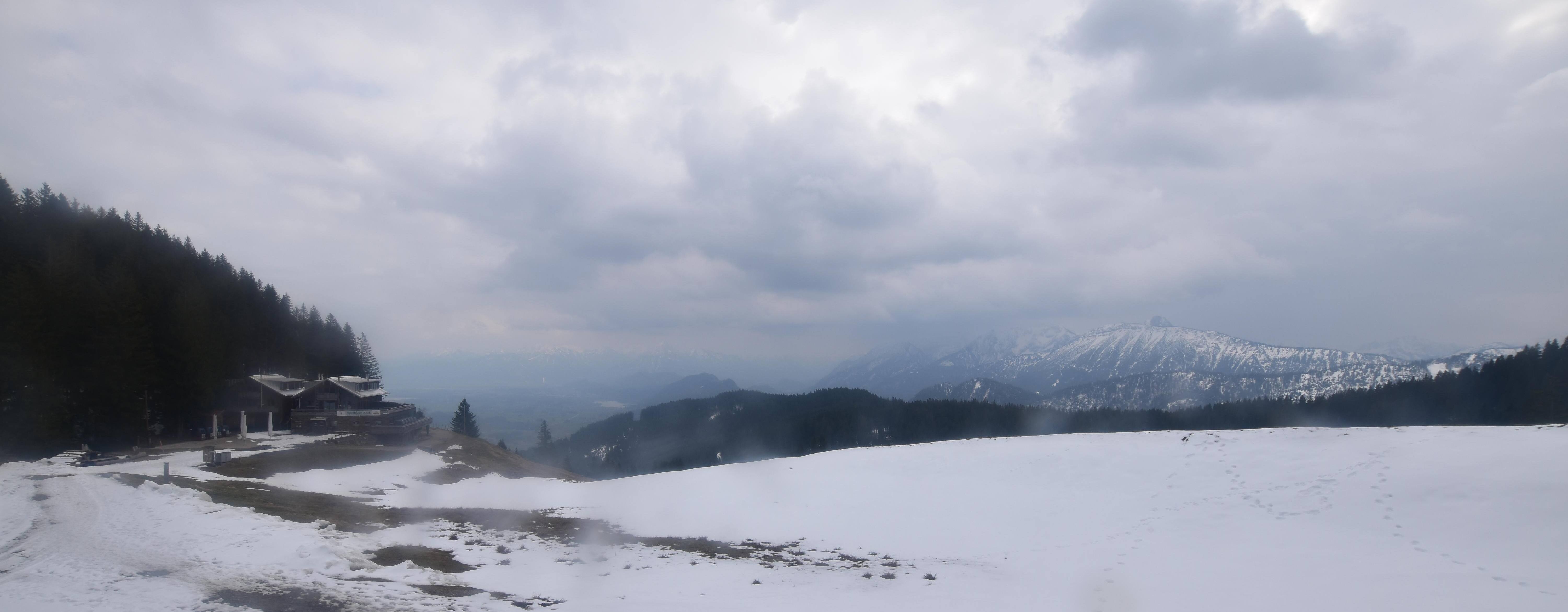 Archiv Foto Webcam Alpspitzbahn Nesselwang: Sportheim Böck