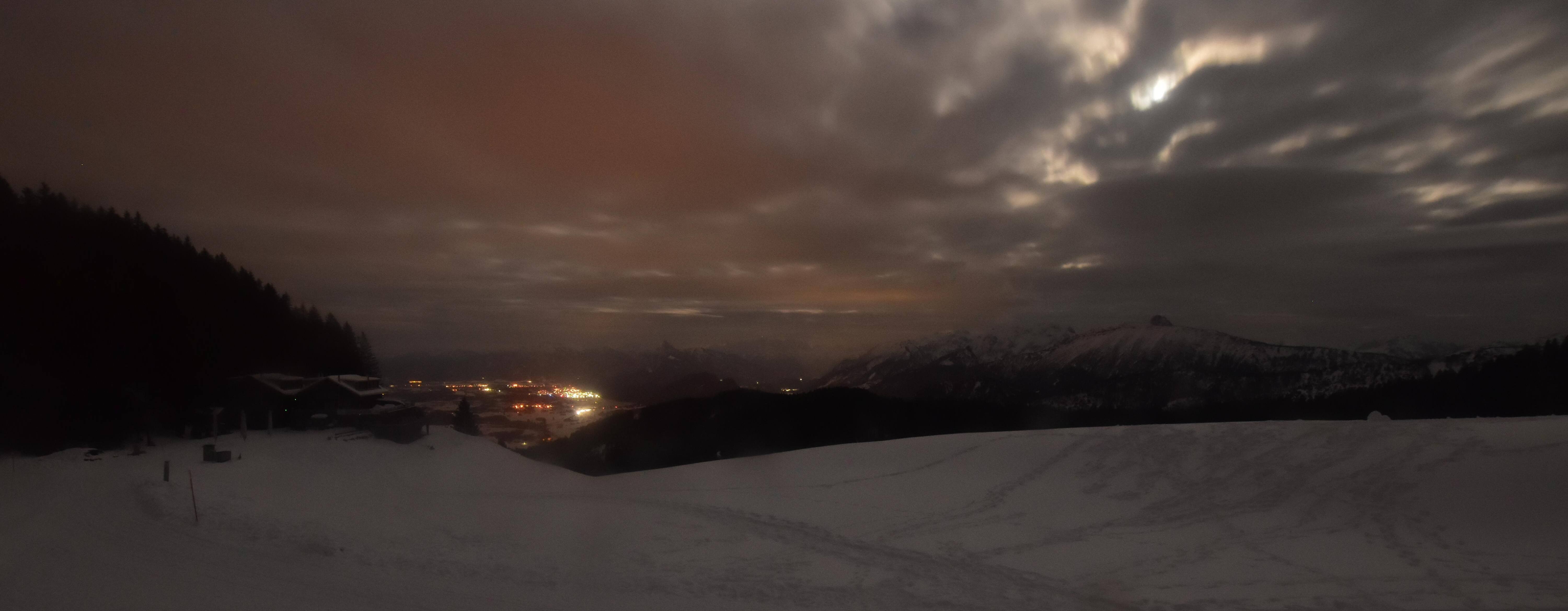 Archiv Foto Webcam Alpspitzbahn Nesselwang: Sportheim Böck