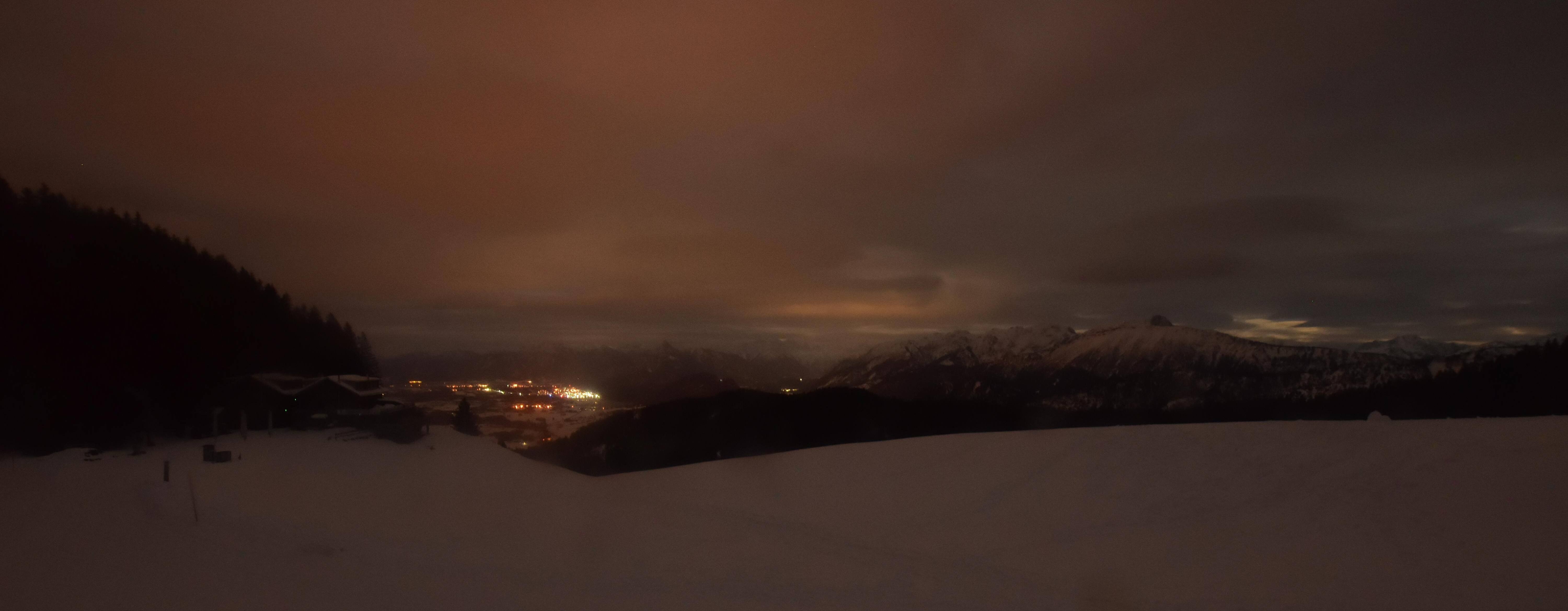 Archiv Foto Webcam Alpspitzbahn Nesselwang: Sportheim Böck