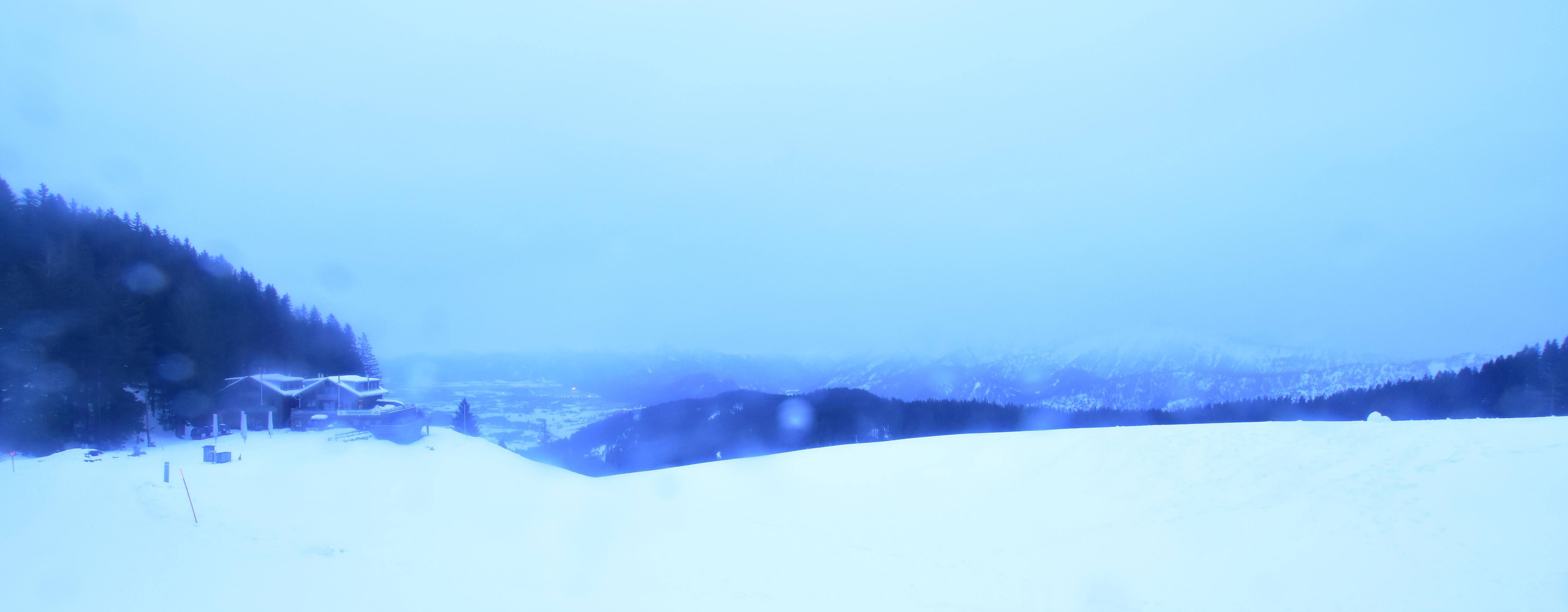 Archiv Foto Webcam Alpspitzbahn Nesselwang: Sportheim Böck