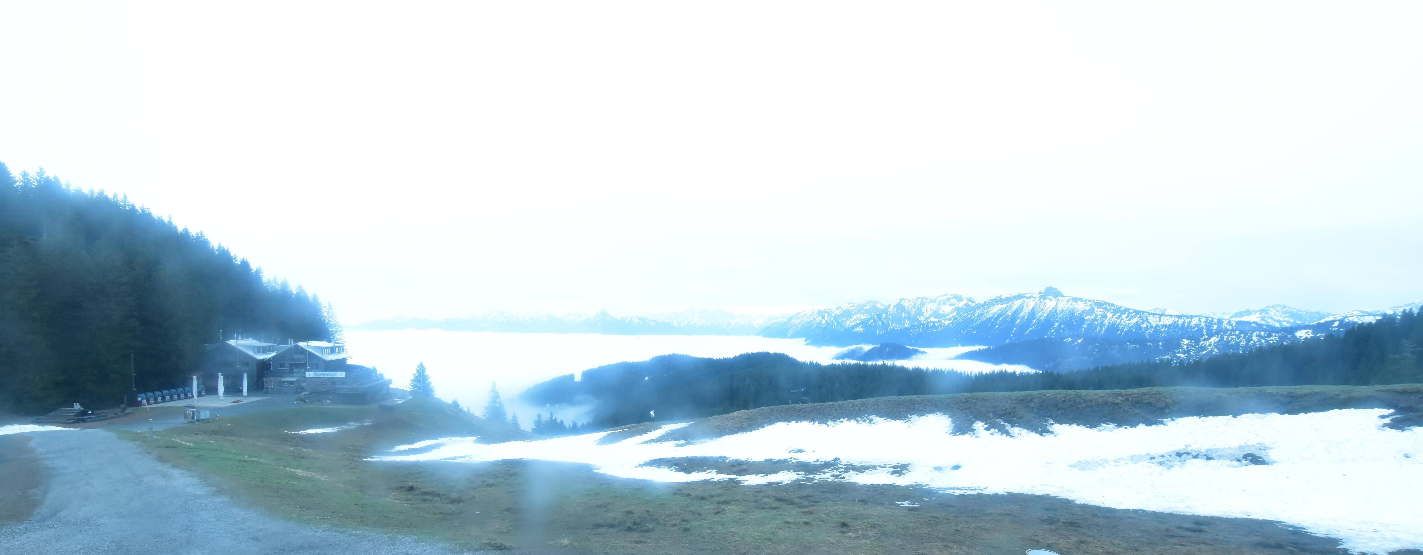 Archived image Webcam Alpspitzbahn Nesselwang: Sports Club Böck