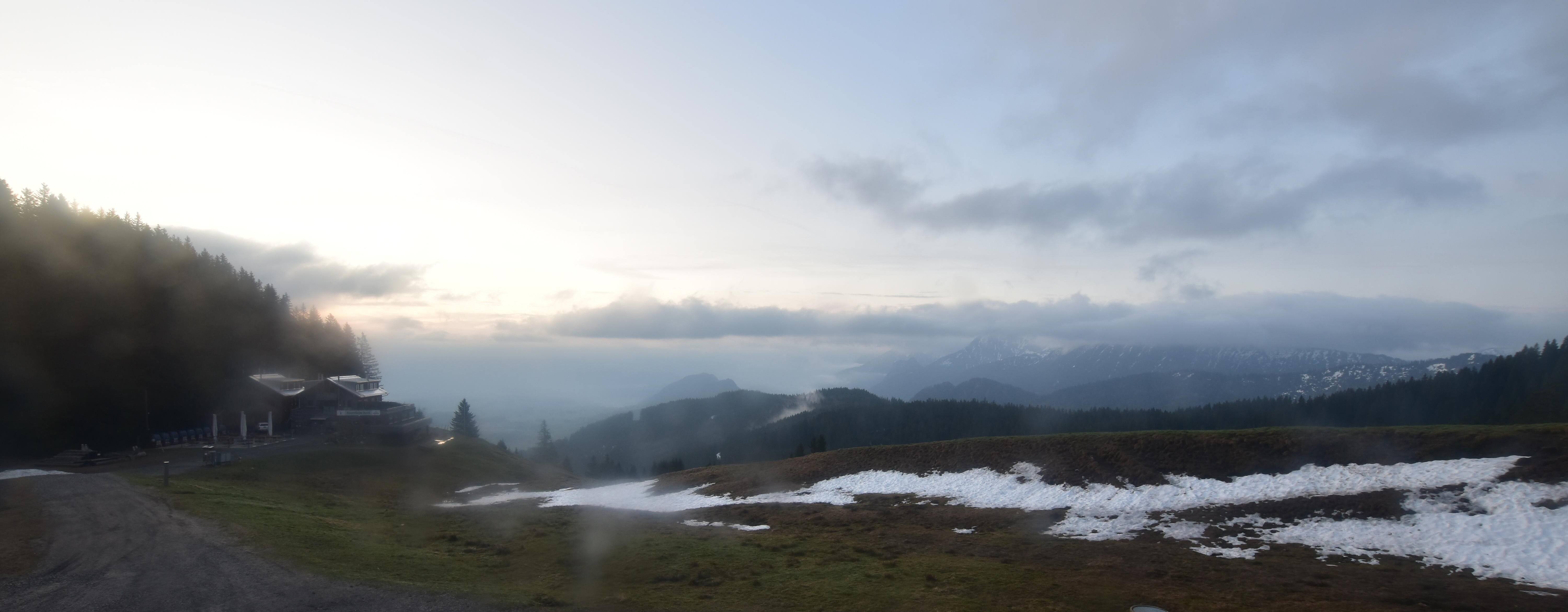 Archiv Foto Webcam Alpspitzbahn Nesselwang: Sportheim Böck