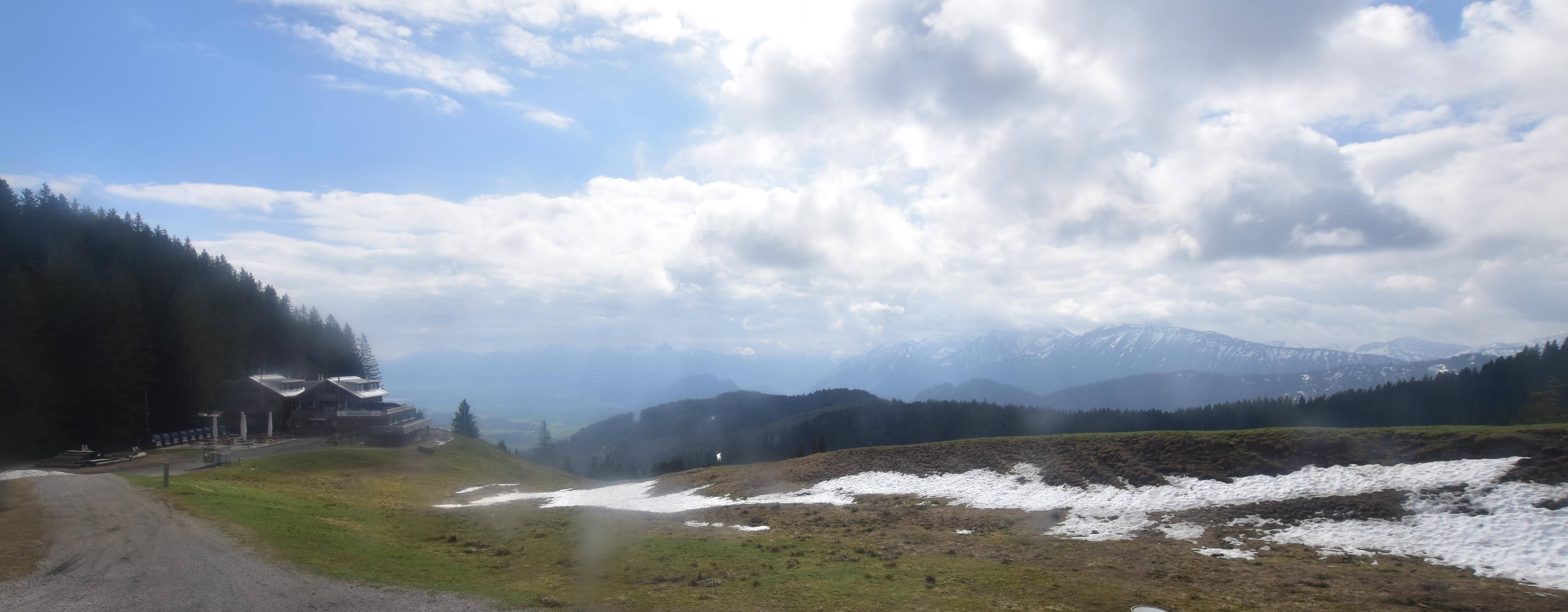 Archiv Foto Webcam Alpspitzbahn Nesselwang: Sportheim Böck