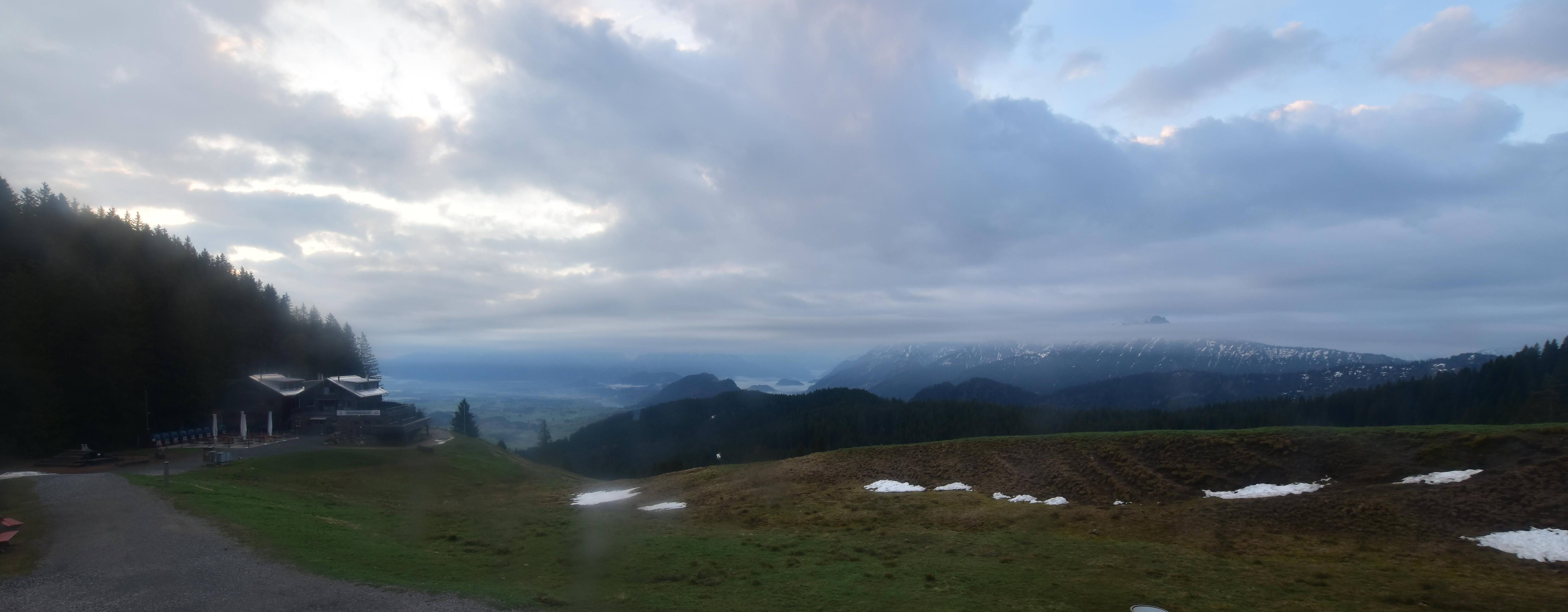 Archiv Foto Webcam Alpspitzbahn Nesselwang: Sportheim Böck