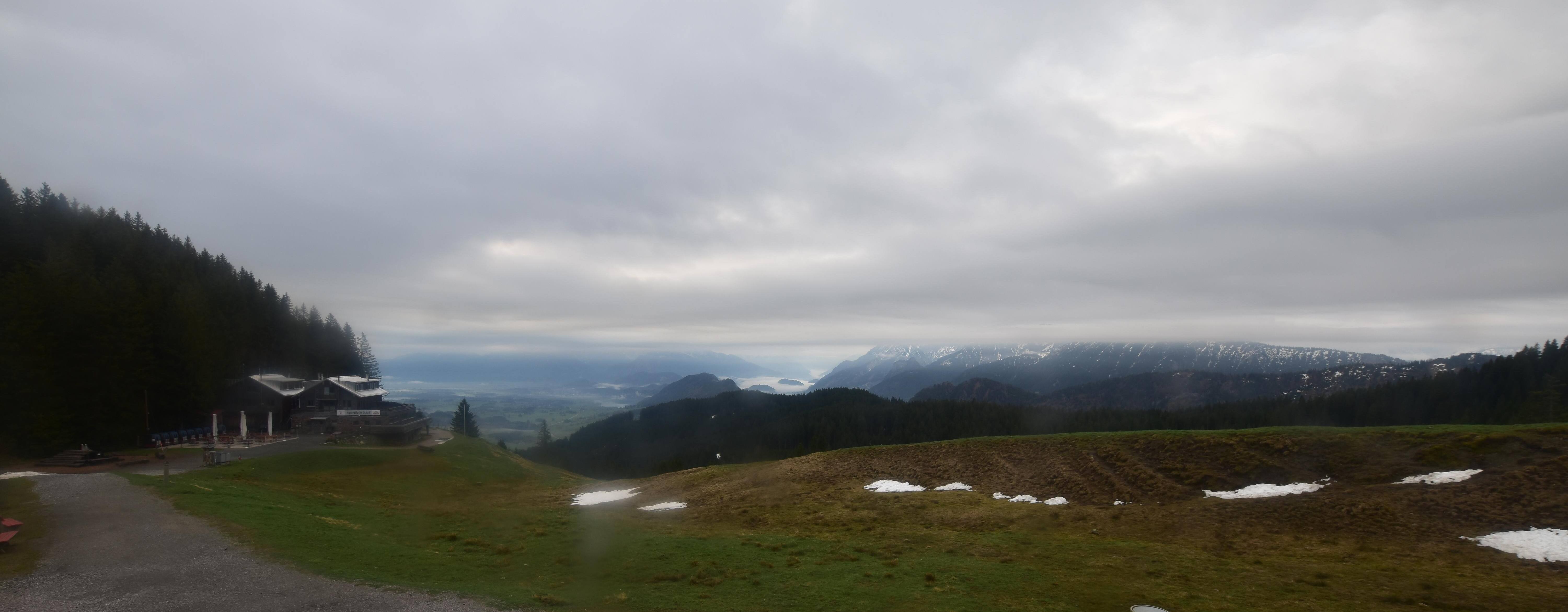 Archiv Foto Webcam Alpspitzbahn Nesselwang: Sportheim Böck