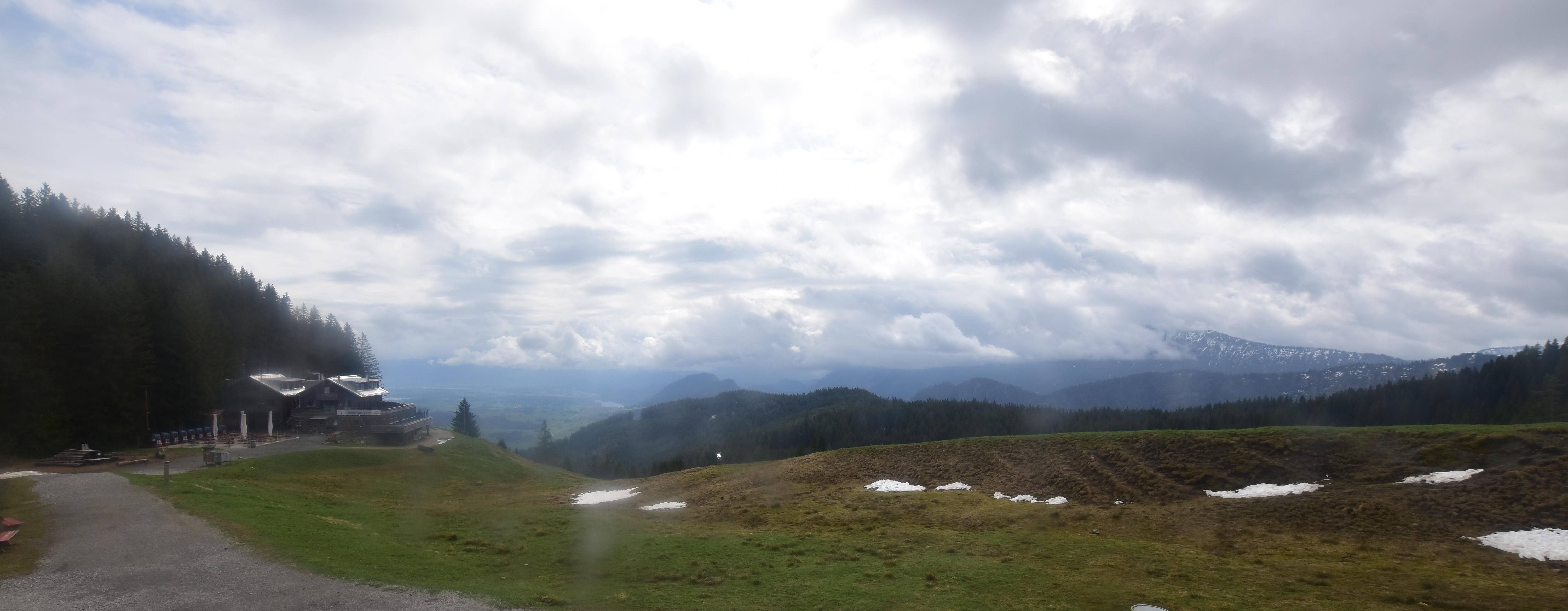 Archiv Foto Webcam Alpspitzbahn Nesselwang: Sportheim Böck