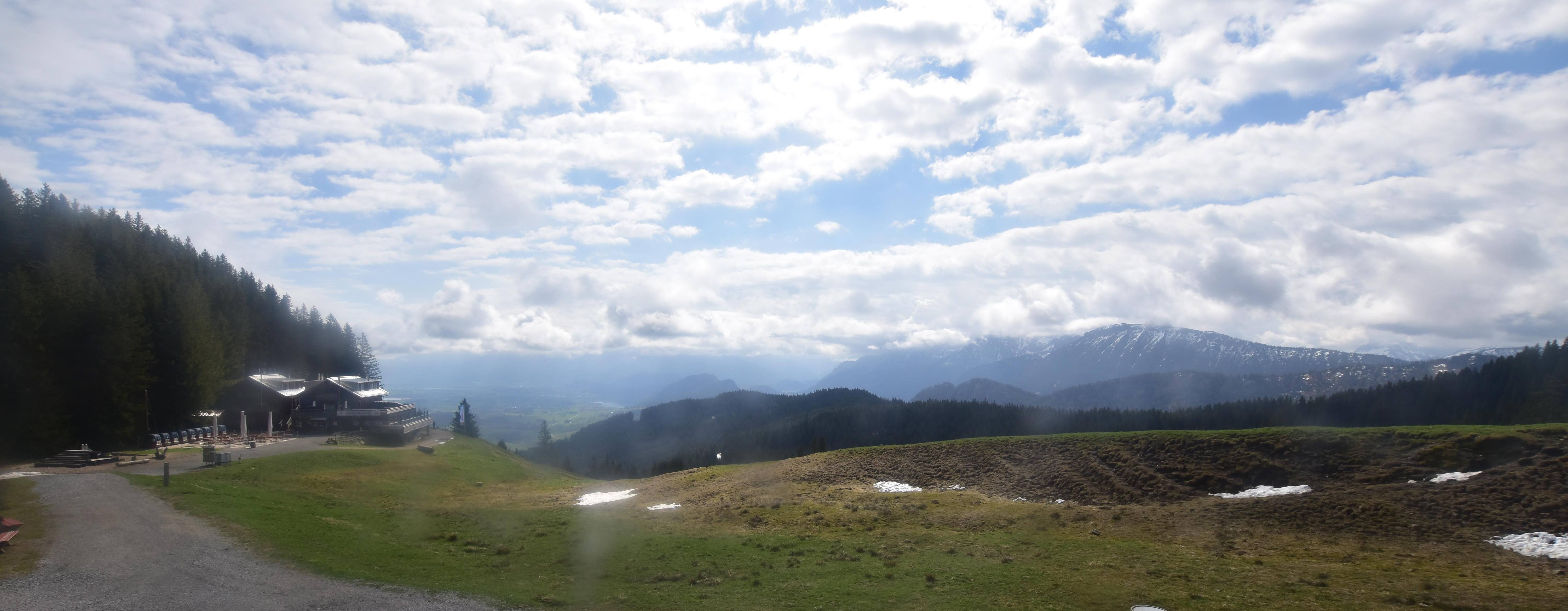 Archiv Foto Webcam Alpspitzbahn Nesselwang: Sportheim Böck