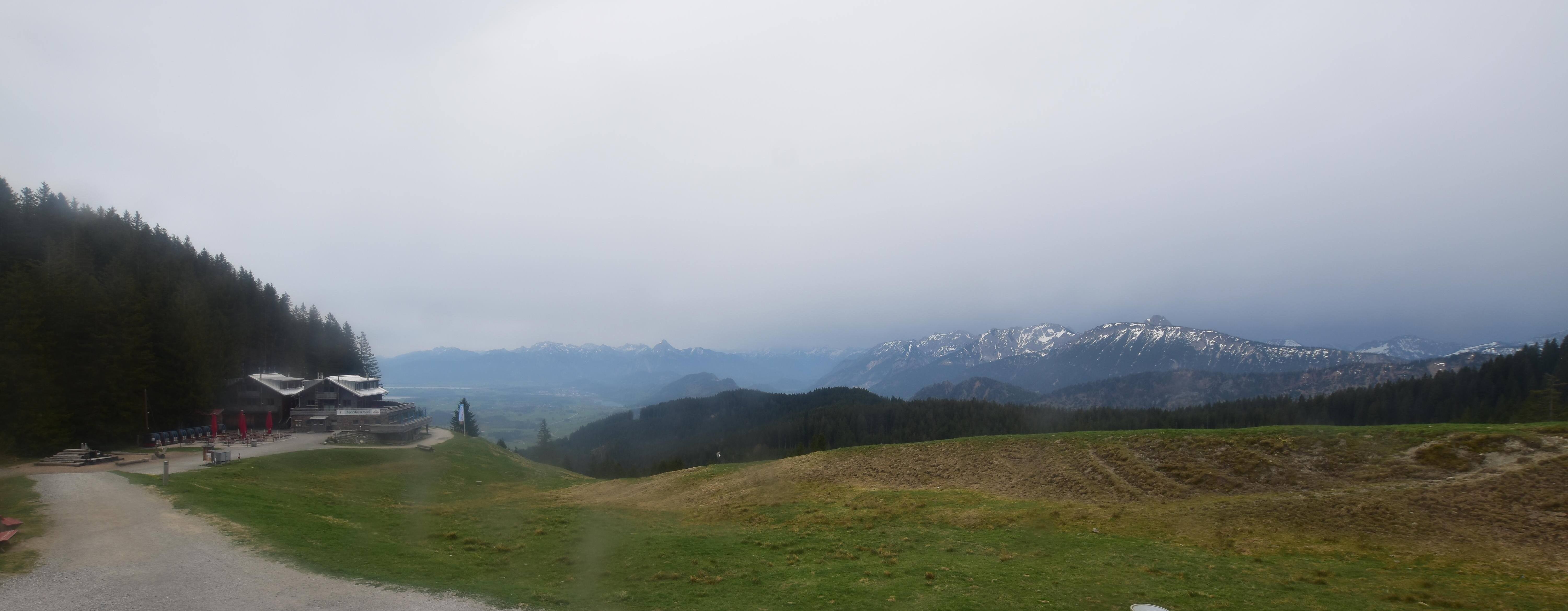 Archiv Foto Webcam Alpspitzbahn Nesselwang: Sportheim Böck