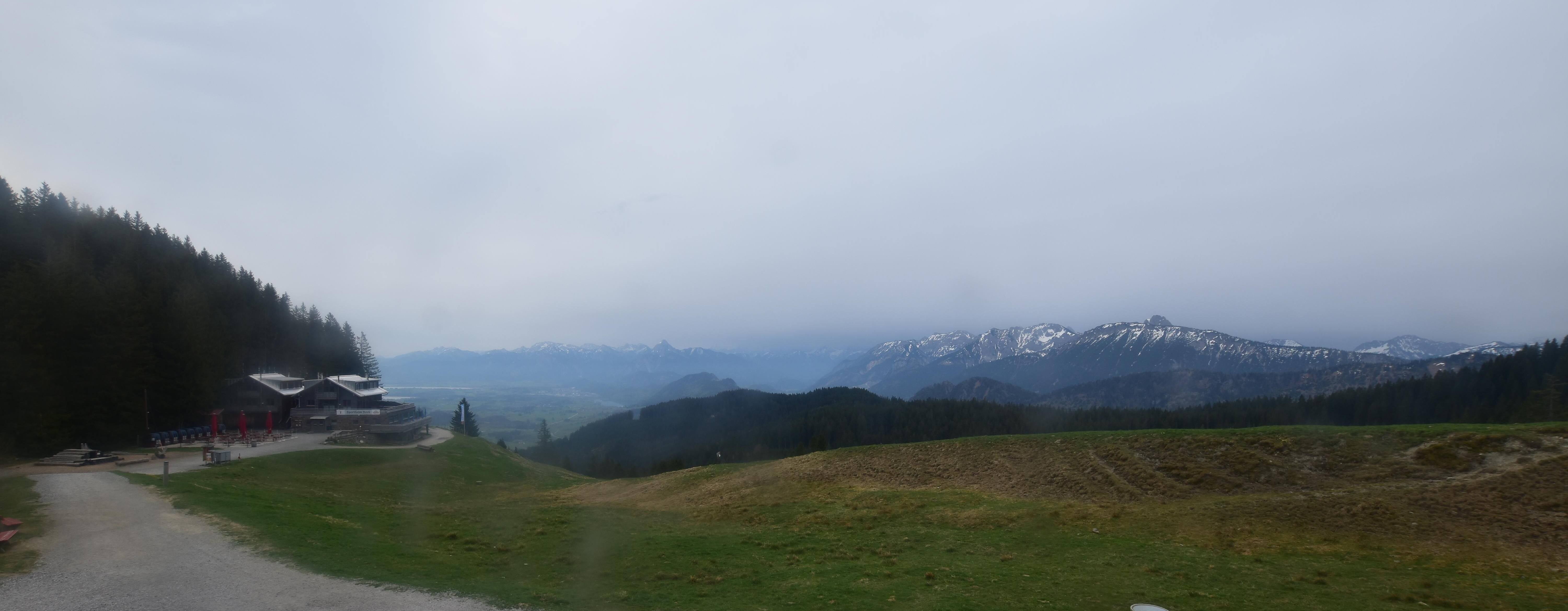Archiv Foto Webcam Alpspitzbahn Nesselwang: Sportheim Böck