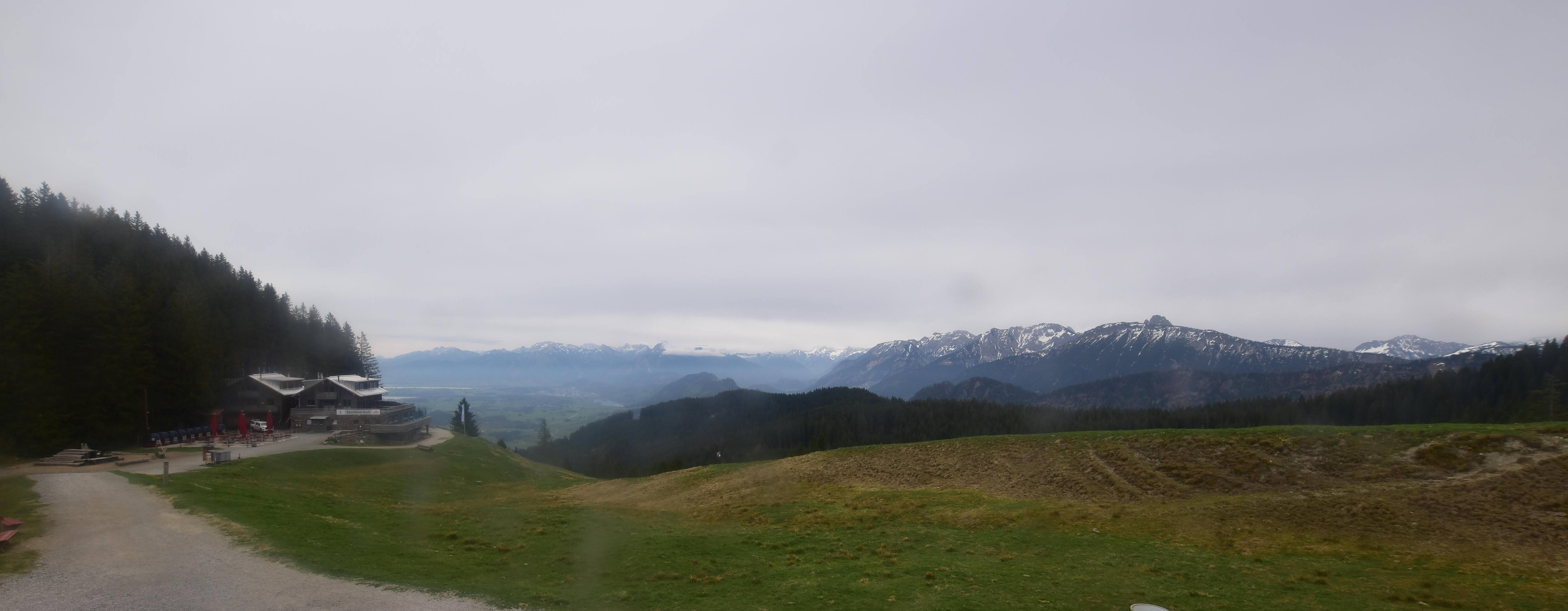 Archiv Foto Webcam Alpspitzbahn Nesselwang: Sportheim Böck