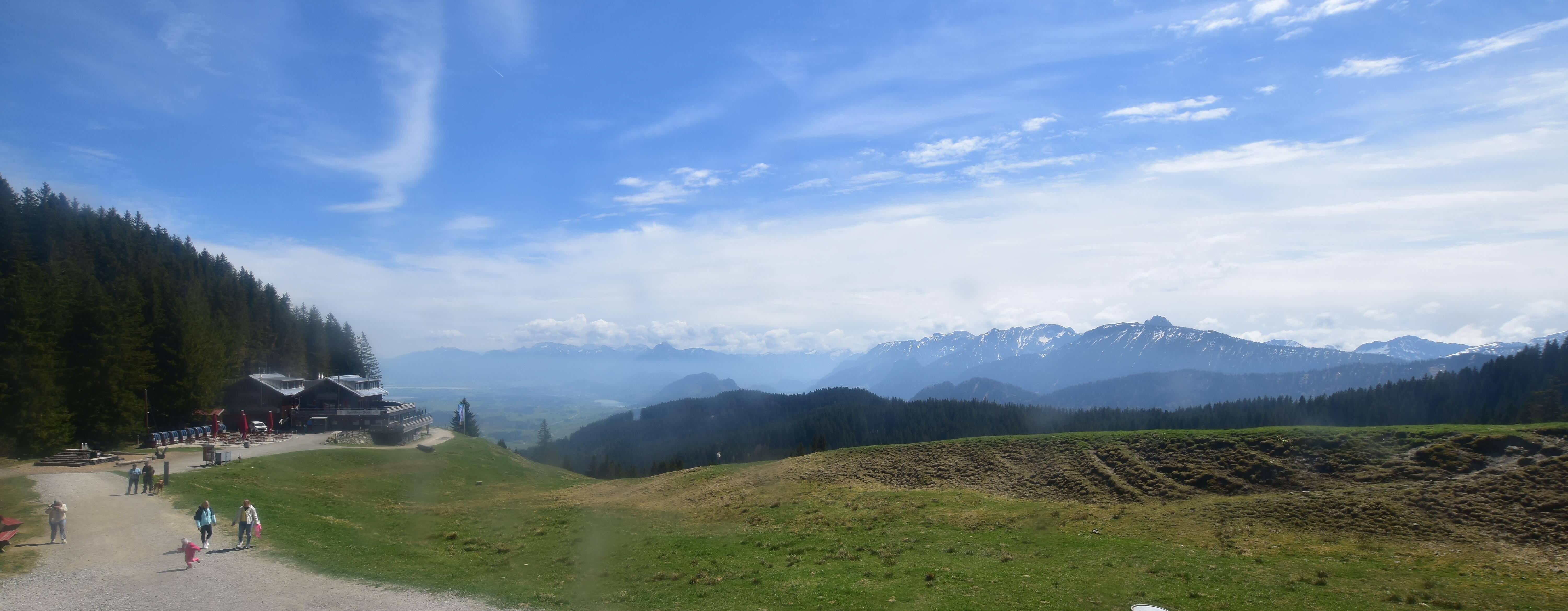 Archiv Foto Webcam Alpspitzbahn Nesselwang: Sportheim Böck