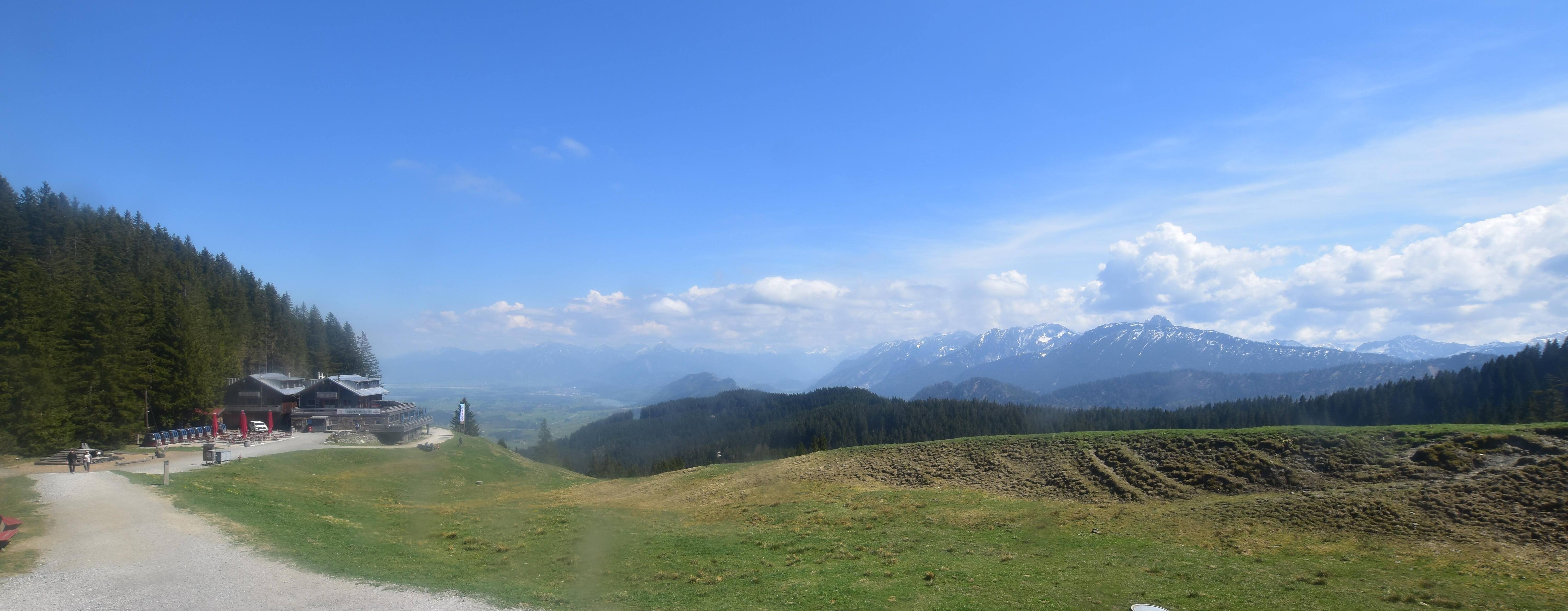 Archiv Foto Webcam Alpspitzbahn Nesselwang: Sportheim Böck
