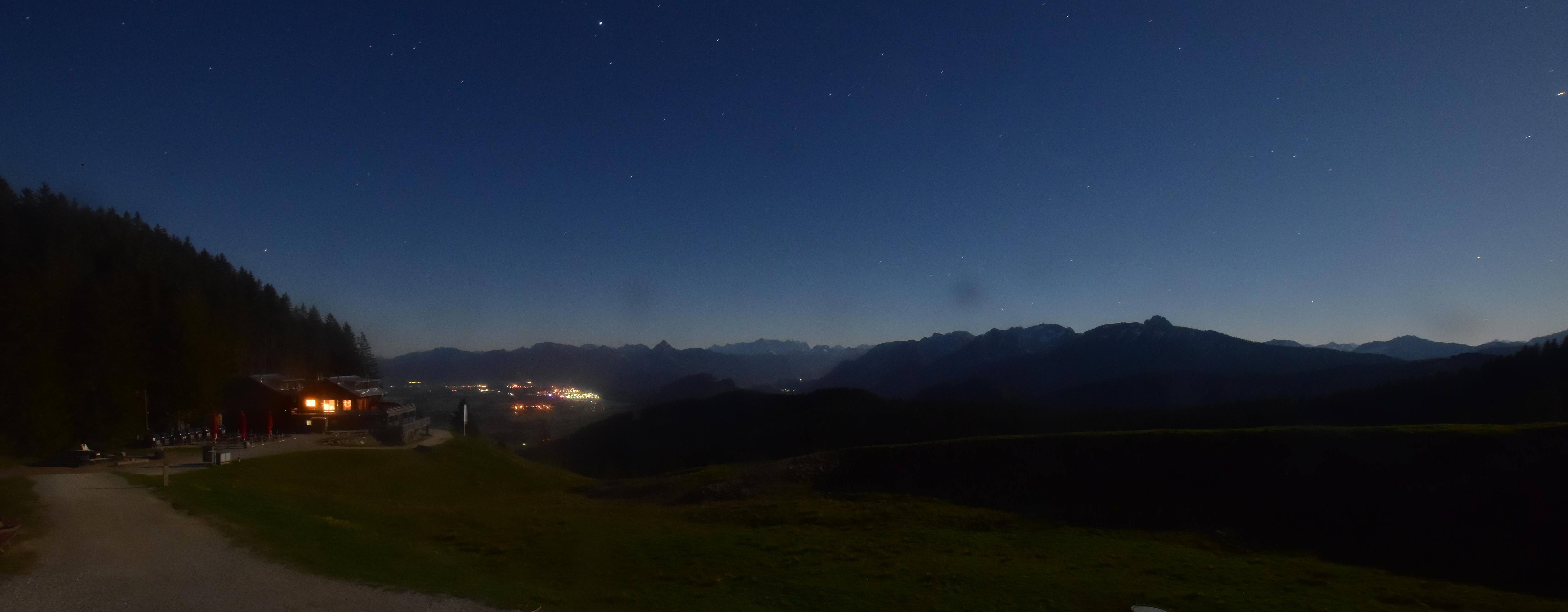 Archiv Foto Webcam Alpspitzbahn Nesselwang: Sportheim Böck