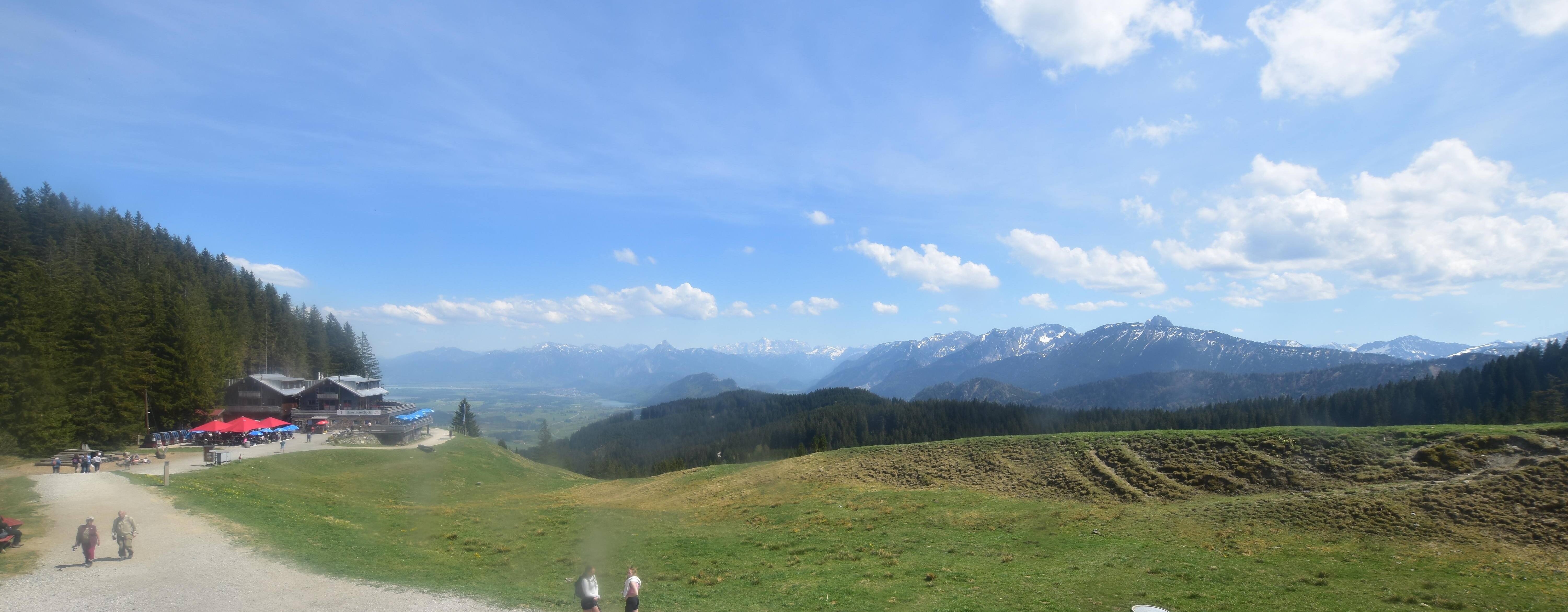 Archiv Foto Webcam Alpspitzbahn Nesselwang: Sportheim Böck