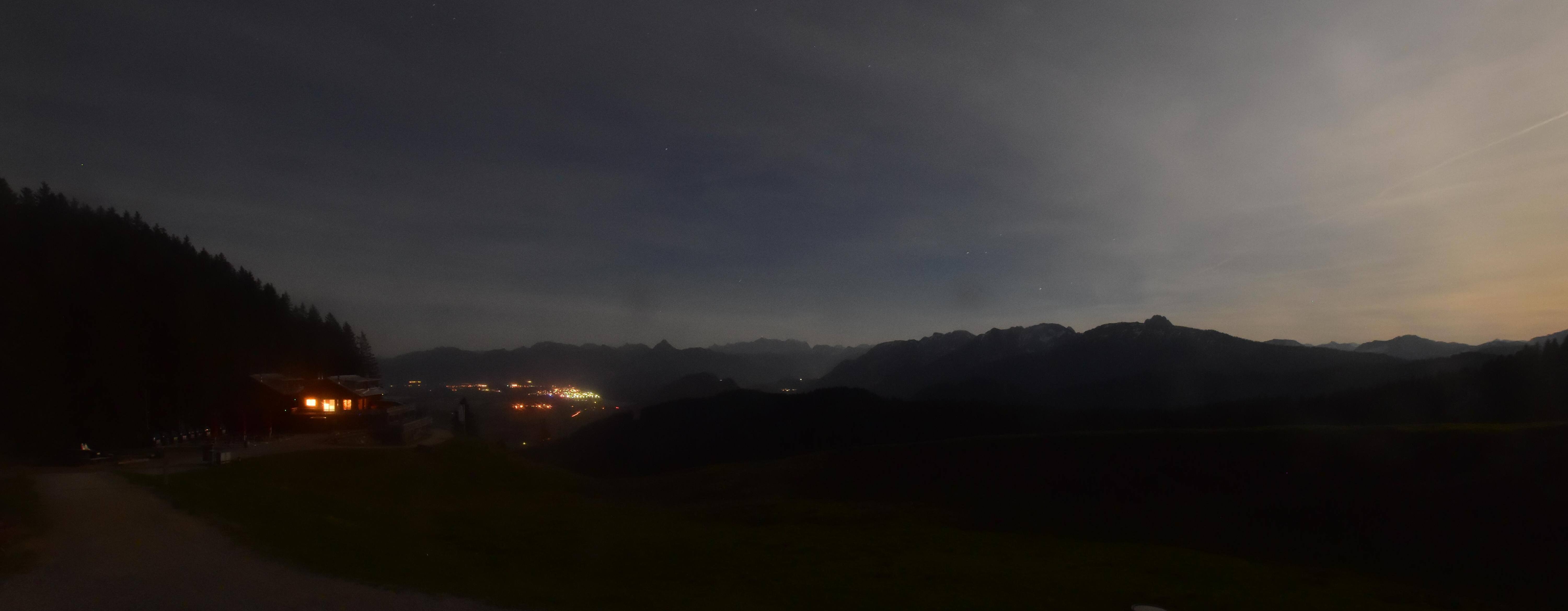 Archiv Foto Webcam Alpspitzbahn Nesselwang: Sportheim Böck