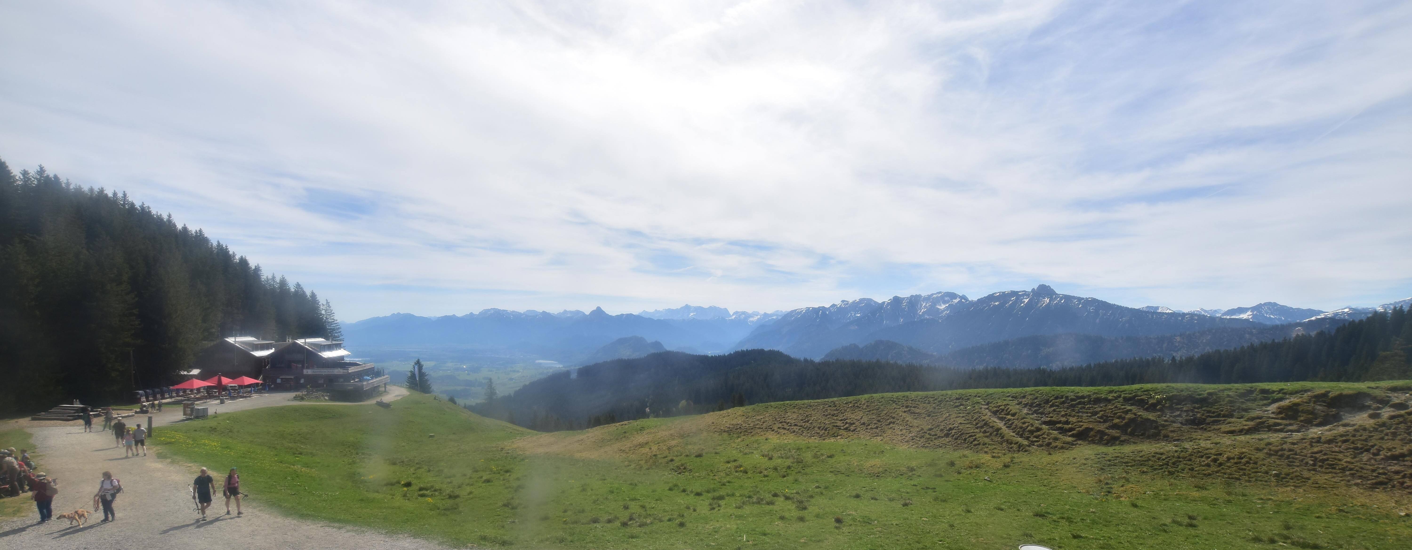 Archiv Foto Webcam Alpspitzbahn Nesselwang: Sportheim Böck