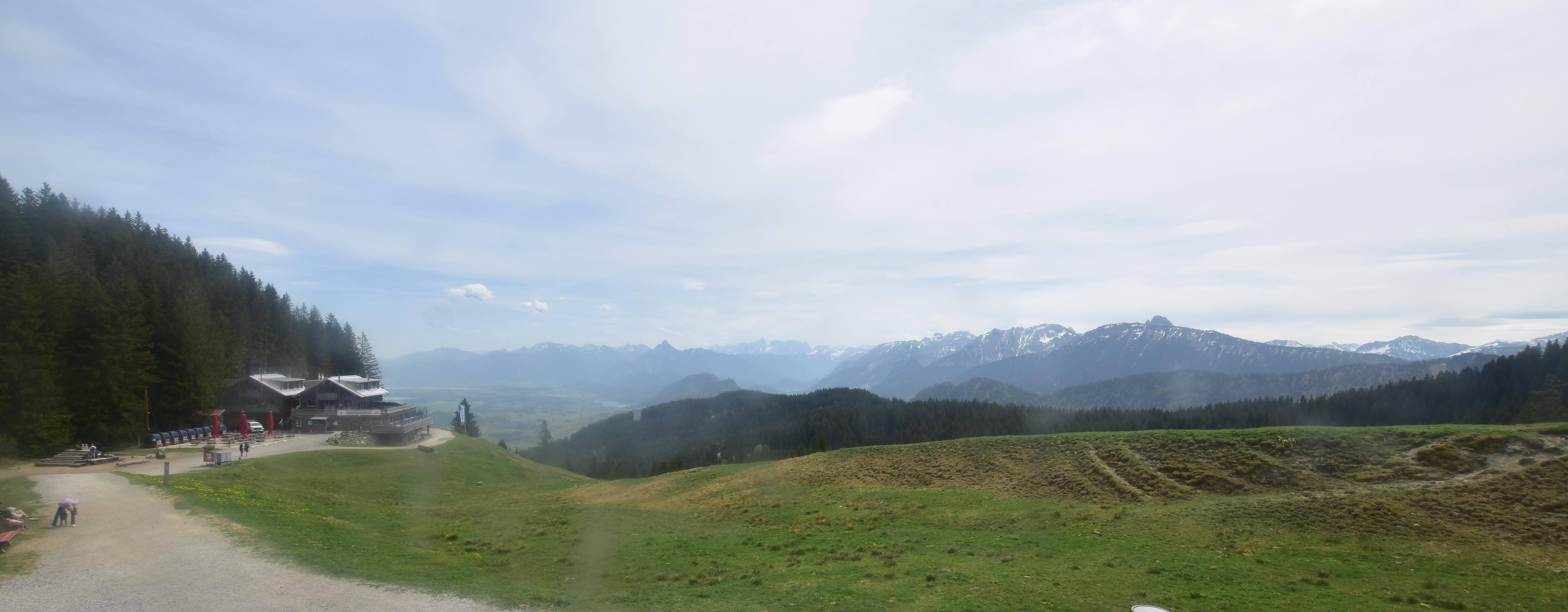 Archiv Foto Webcam Alpspitzbahn Nesselwang: Sportheim Böck