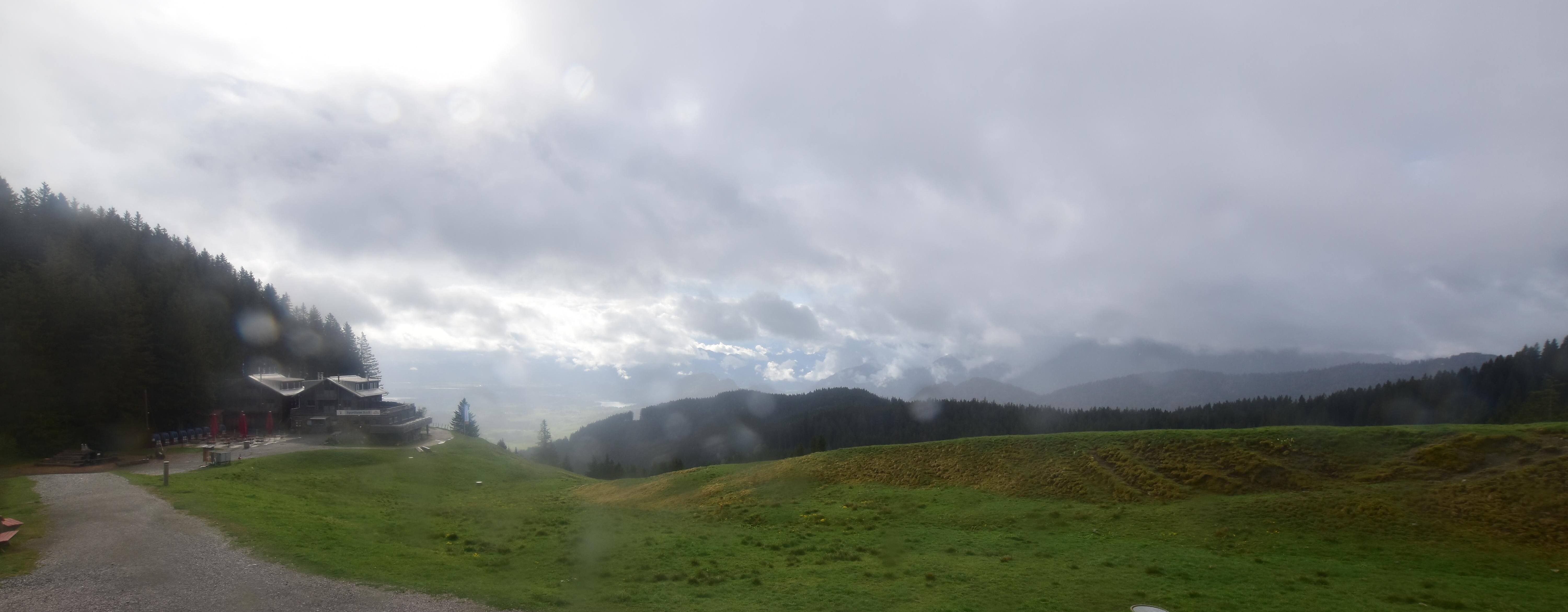 Archiv Foto Webcam Alpspitzbahn Nesselwang: Sportheim Böck
