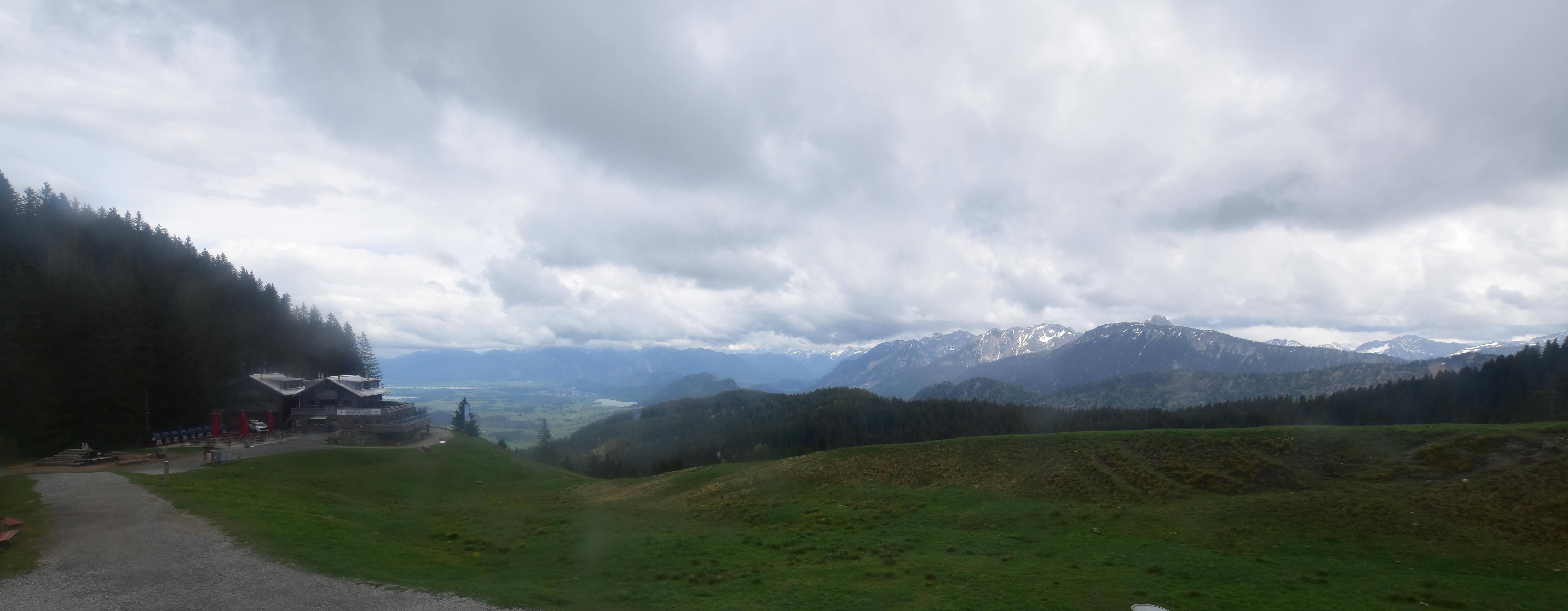Archiv Foto Webcam Alpspitzbahn Nesselwang: Sportheim Böck