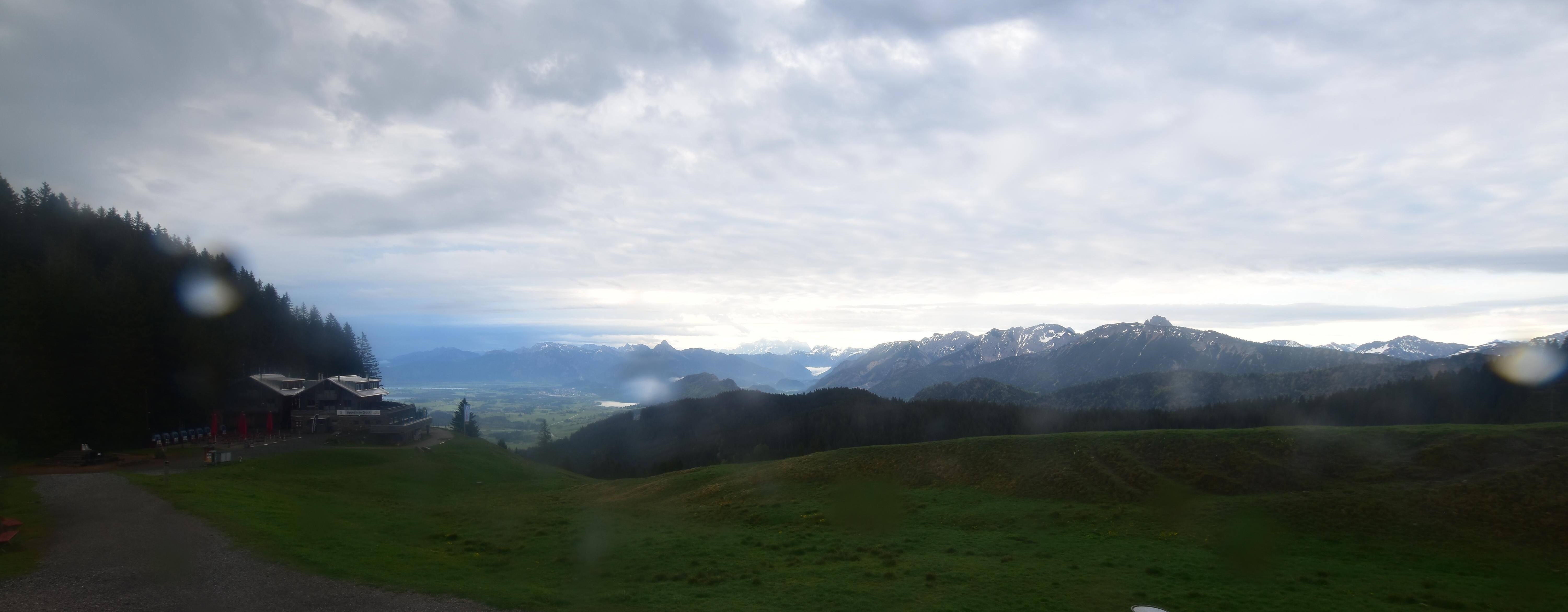 Archiv Foto Webcam Alpspitzbahn Nesselwang: Sportheim Böck