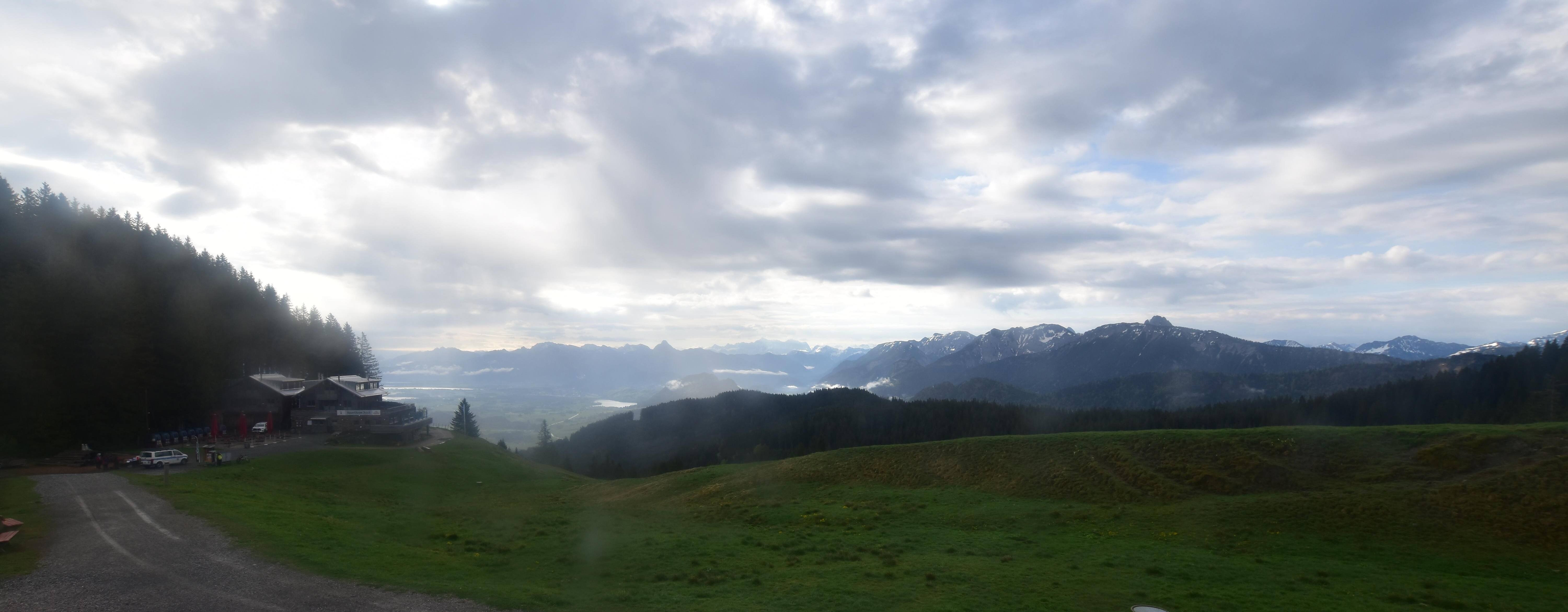 Archiv Foto Webcam Alpspitzbahn Nesselwang: Sportheim Böck