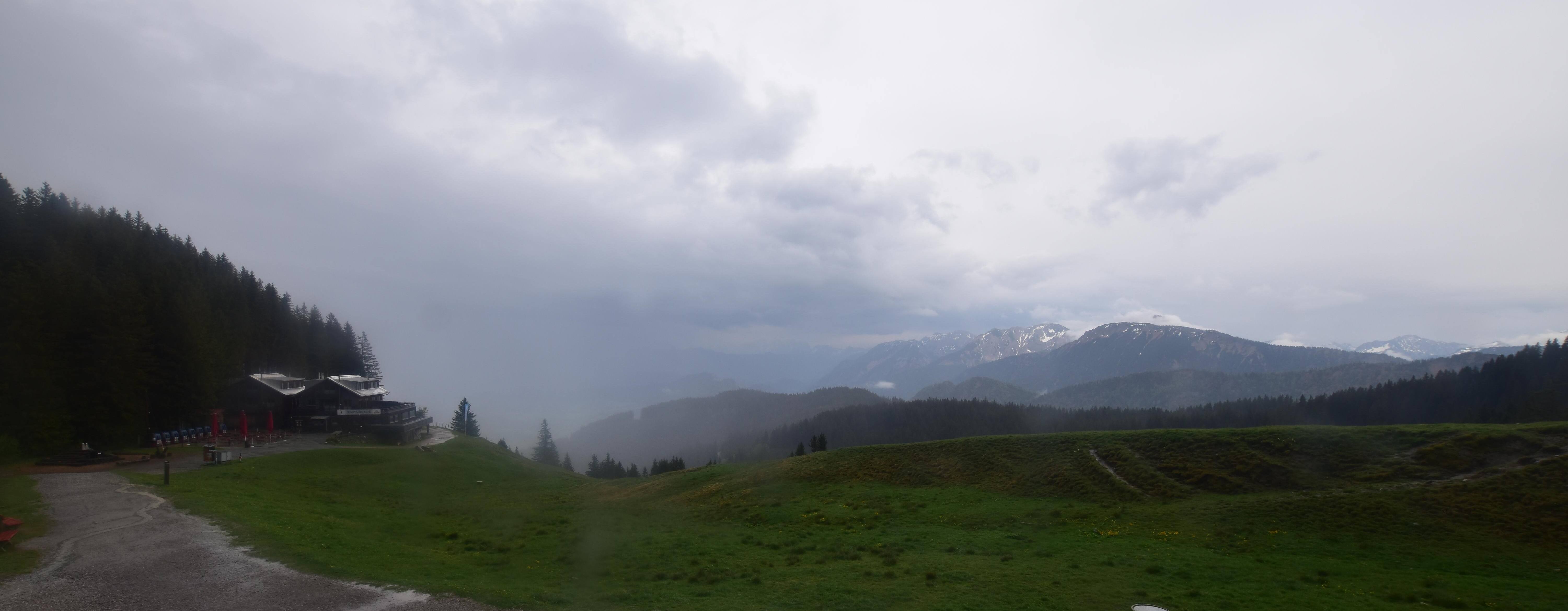 Archiv Foto Webcam Alpspitzbahn Nesselwang: Sportheim Böck