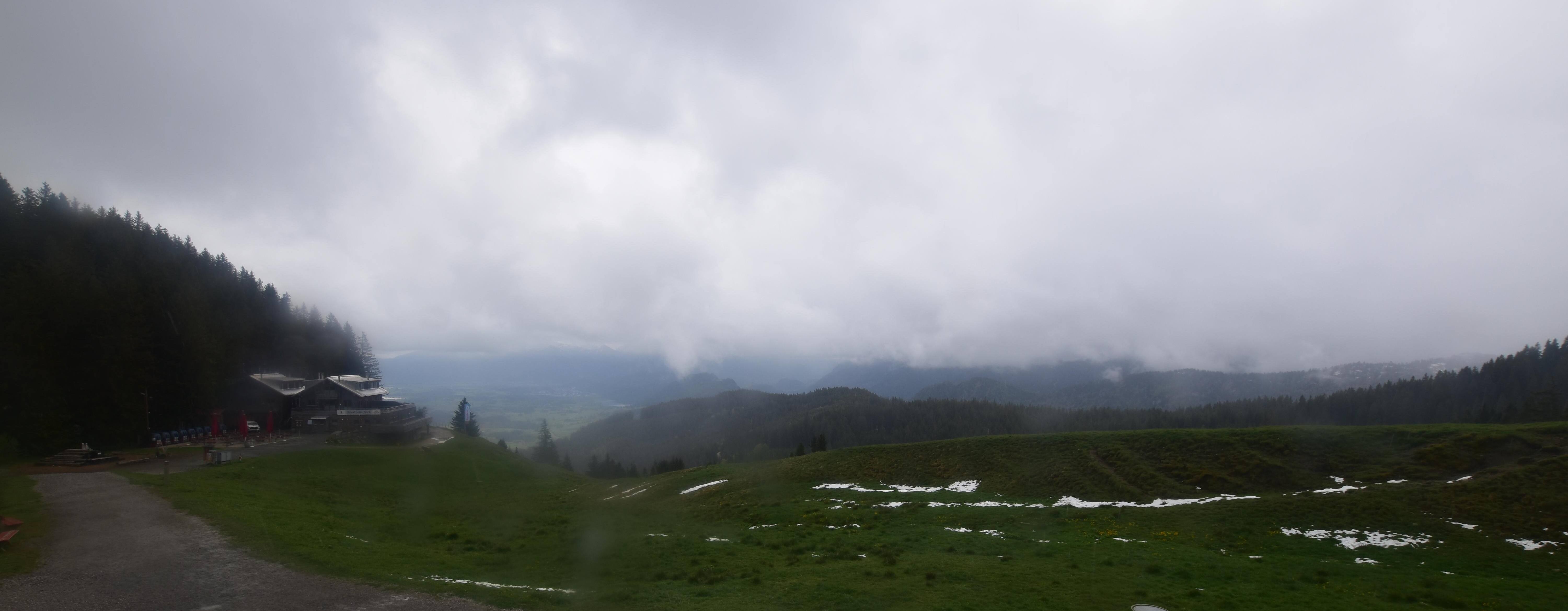 Archiv Foto Webcam Alpspitzbahn Nesselwang: Sportheim Böck