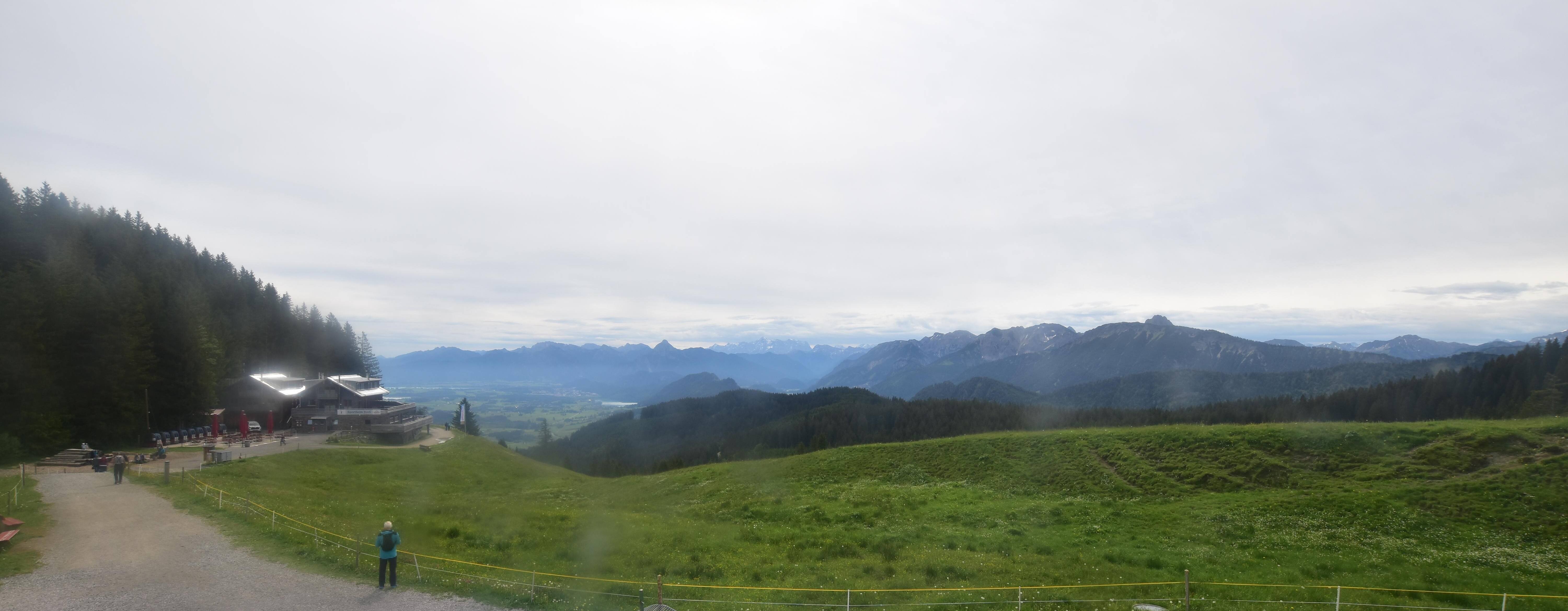 Archiv Foto Webcam Alpspitzbahn Nesselwang: Sportheim Böck