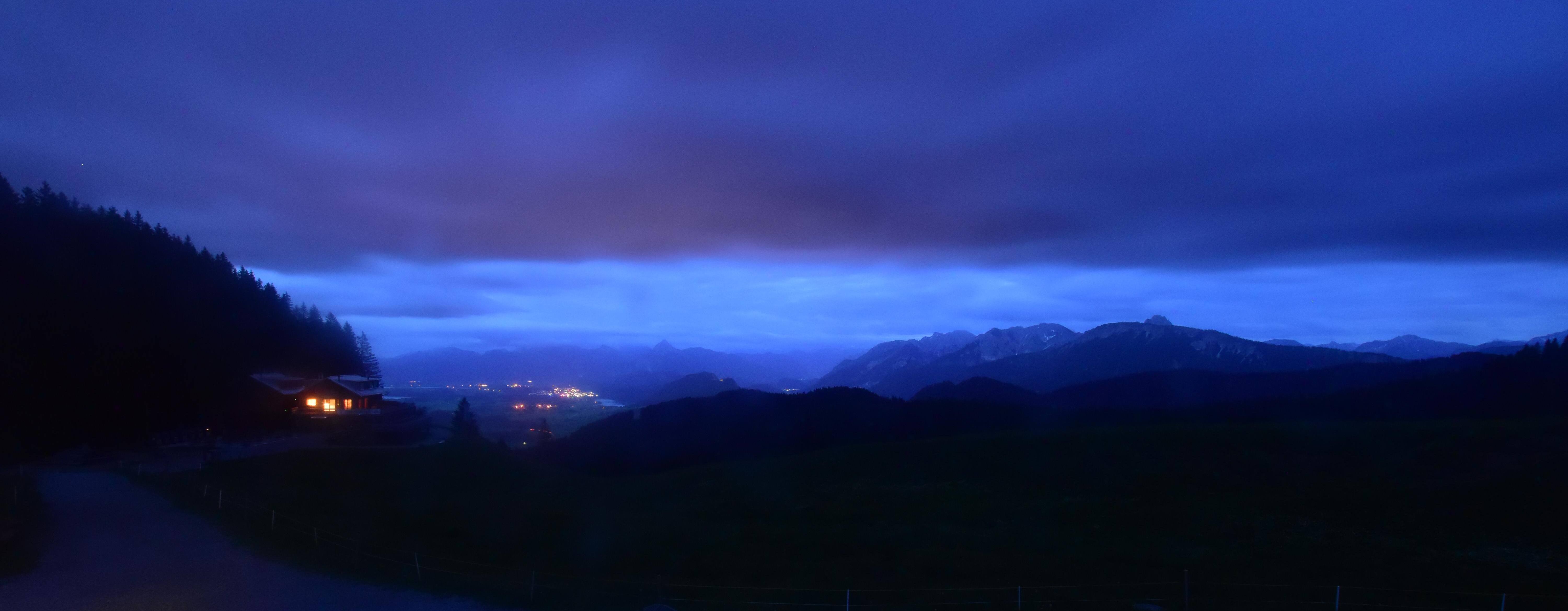 Archiv Foto Webcam Alpspitzbahn Nesselwang: Sportheim Böck