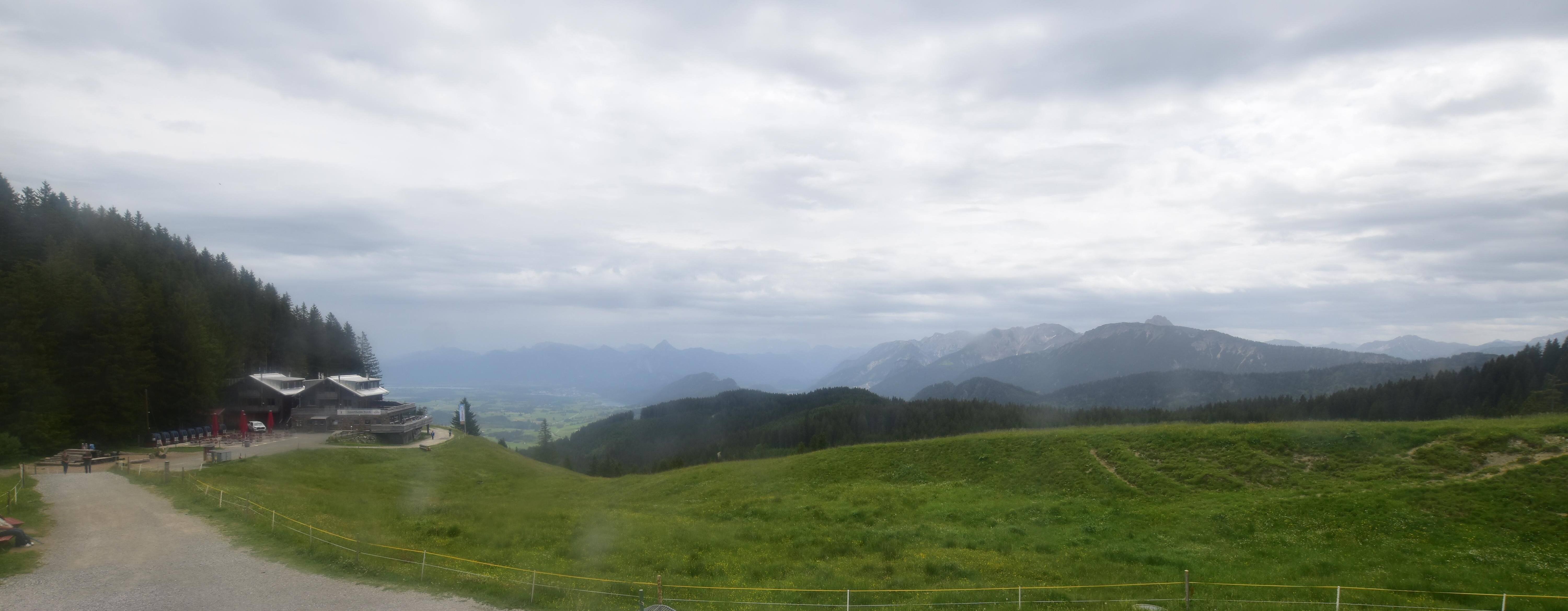 Archiv Foto Webcam Alpspitzbahn Nesselwang: Sportheim Böck