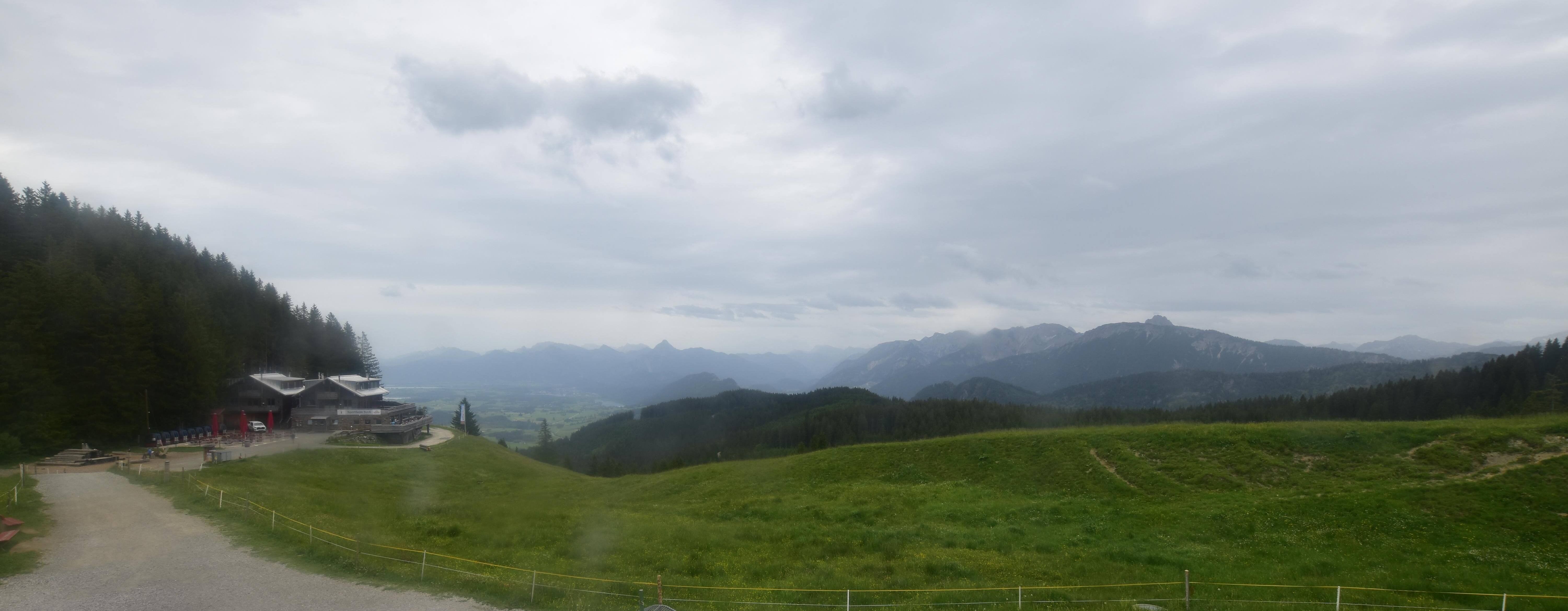Archiv Foto Webcam Alpspitzbahn Nesselwang: Sportheim Böck