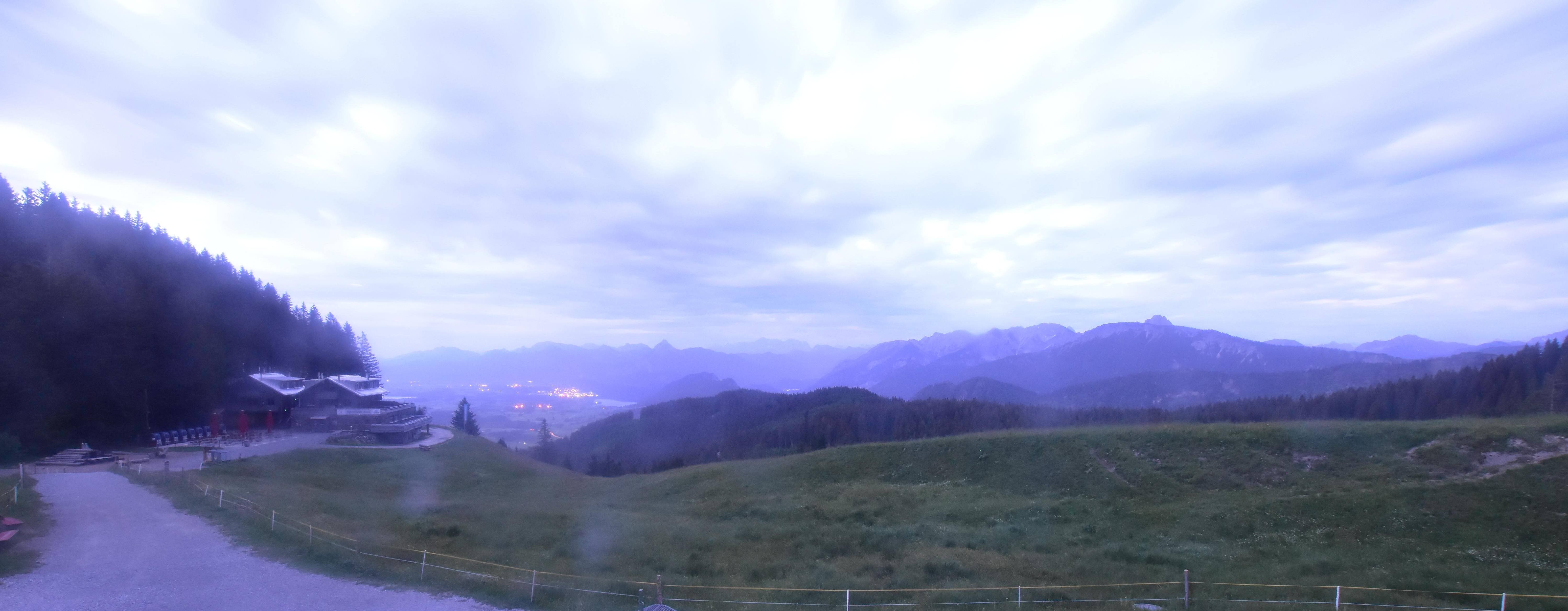 Archiv Foto Webcam Alpspitzbahn Nesselwang: Sportheim Böck
